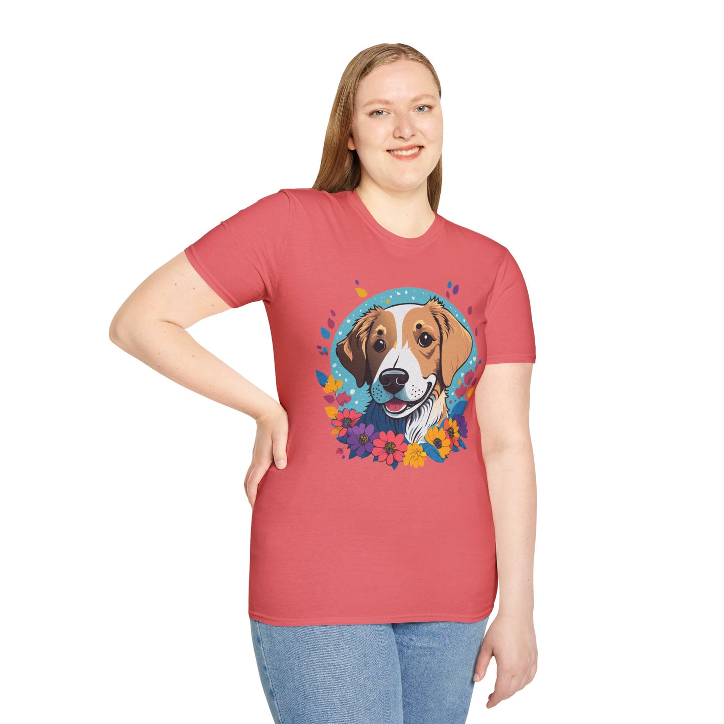 Dog Shirt, Shirt with Dog, Animal Tee, Shirt with Animals