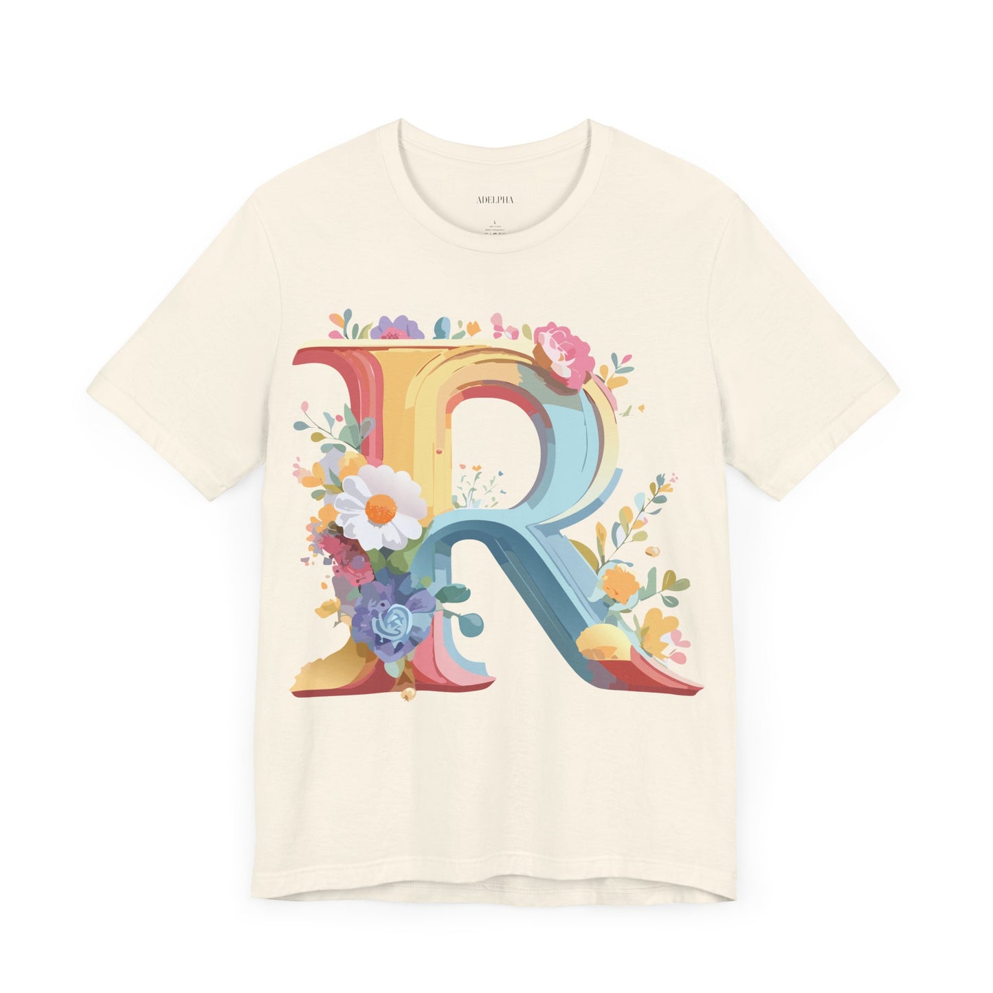 Letter Shirt, Letter R Shirt - ADELPHA