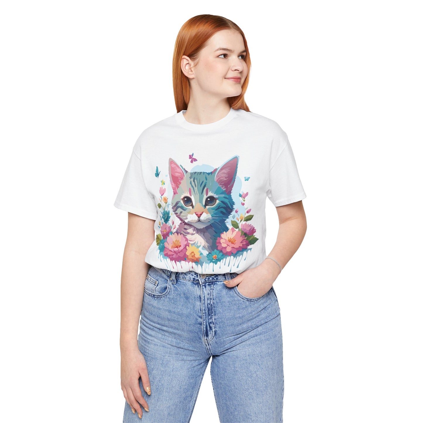 Cat Shirt, Shirt with Cat - ADELPHA