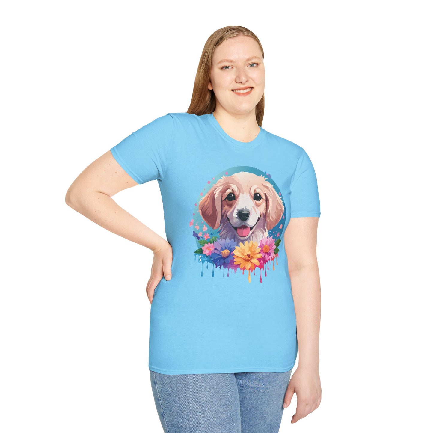 Dog Shirt, Shirt with Dog, Animal Tee, Shirt with Animals