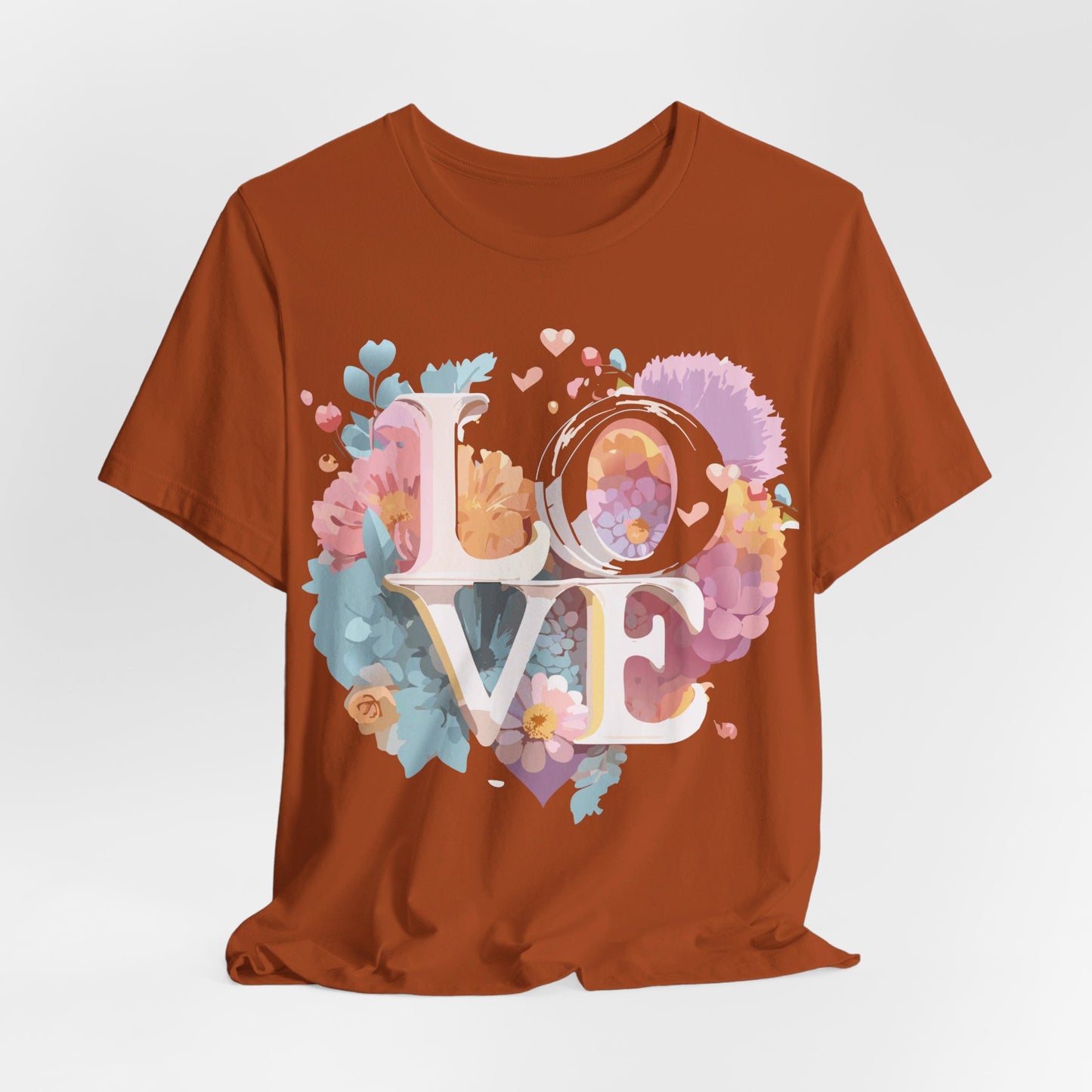 Natural Cotton Tee Shirt - Love Story Collection Printify