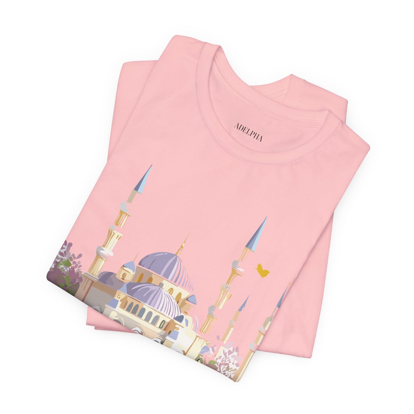 Natural Cotton Tee Shirt - Istanbul, Turkey Printify