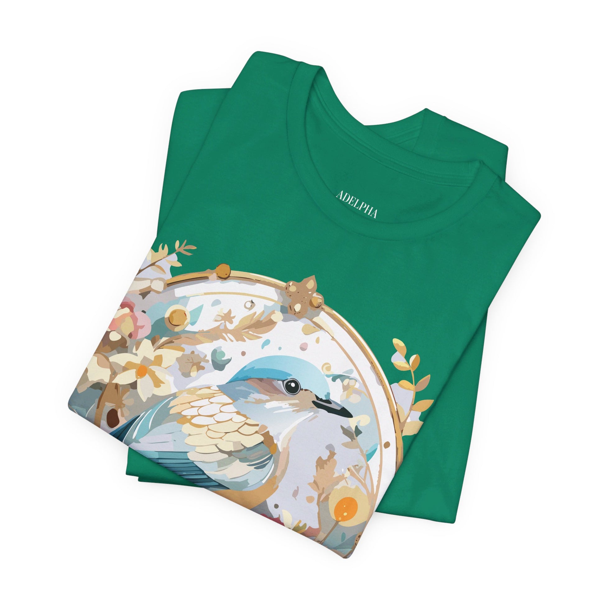 Natural Cotton Tee Shirt - Medallion Collection Printify