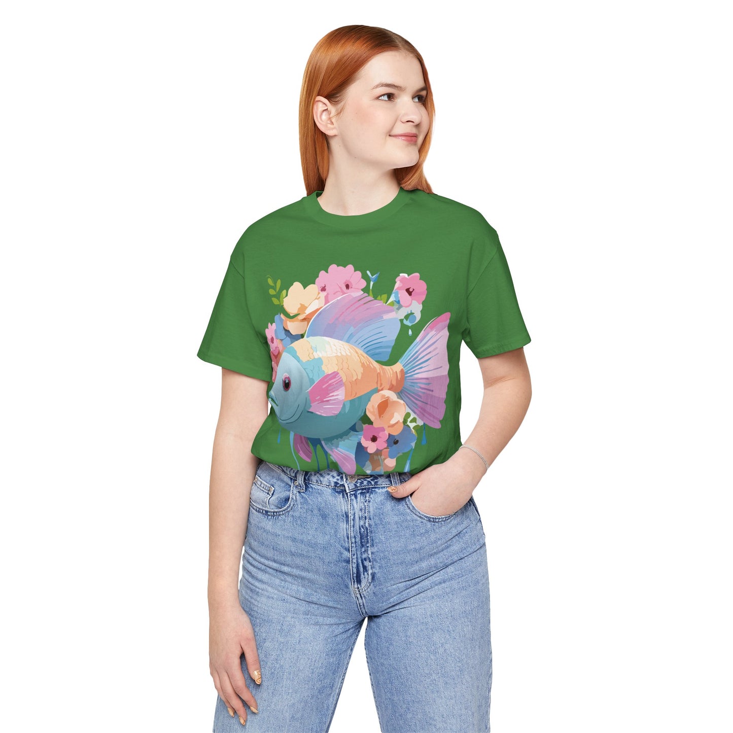 Shirt with Animals | Fish Printify