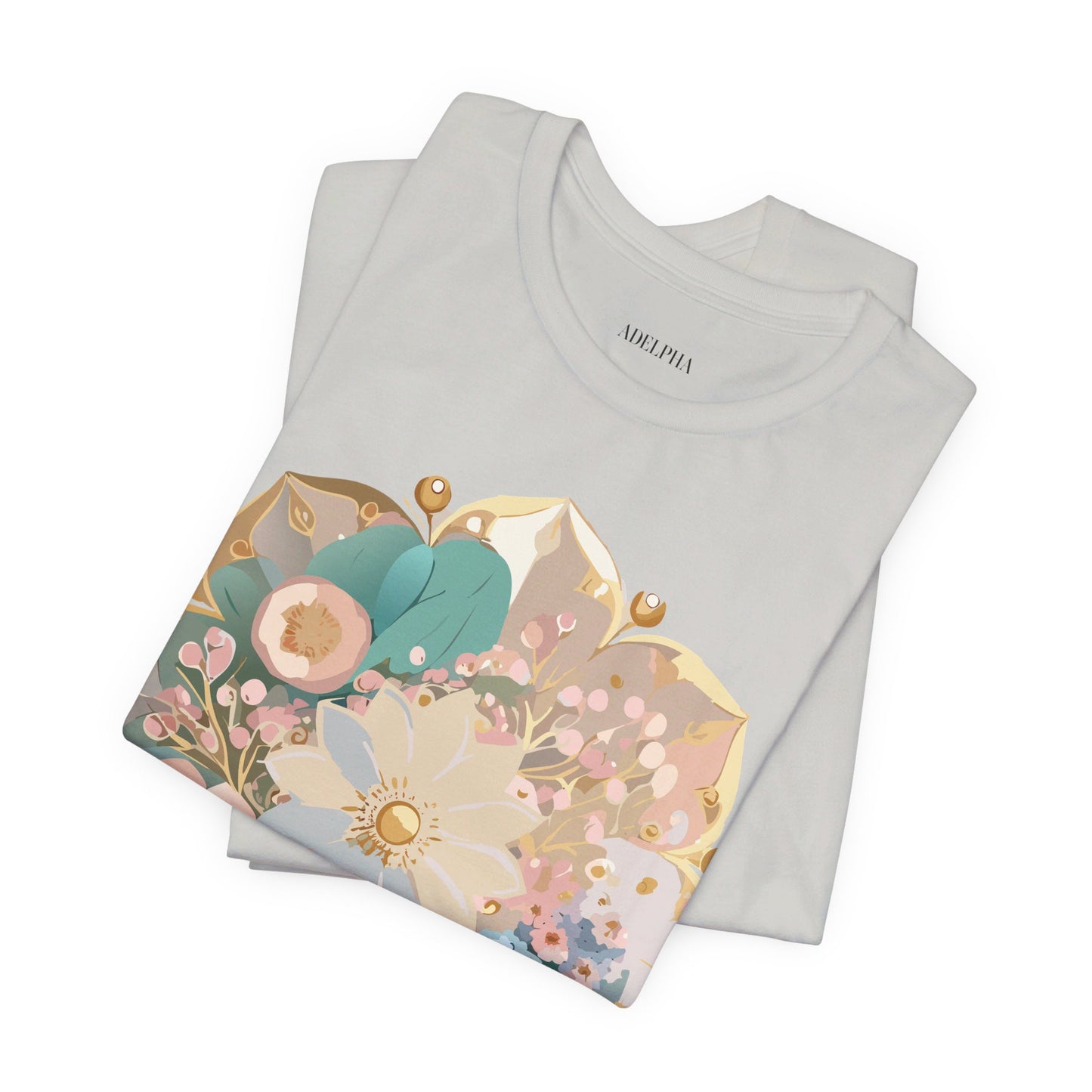 Natural Cotton Tee Shirt - Medallion Collection Printify