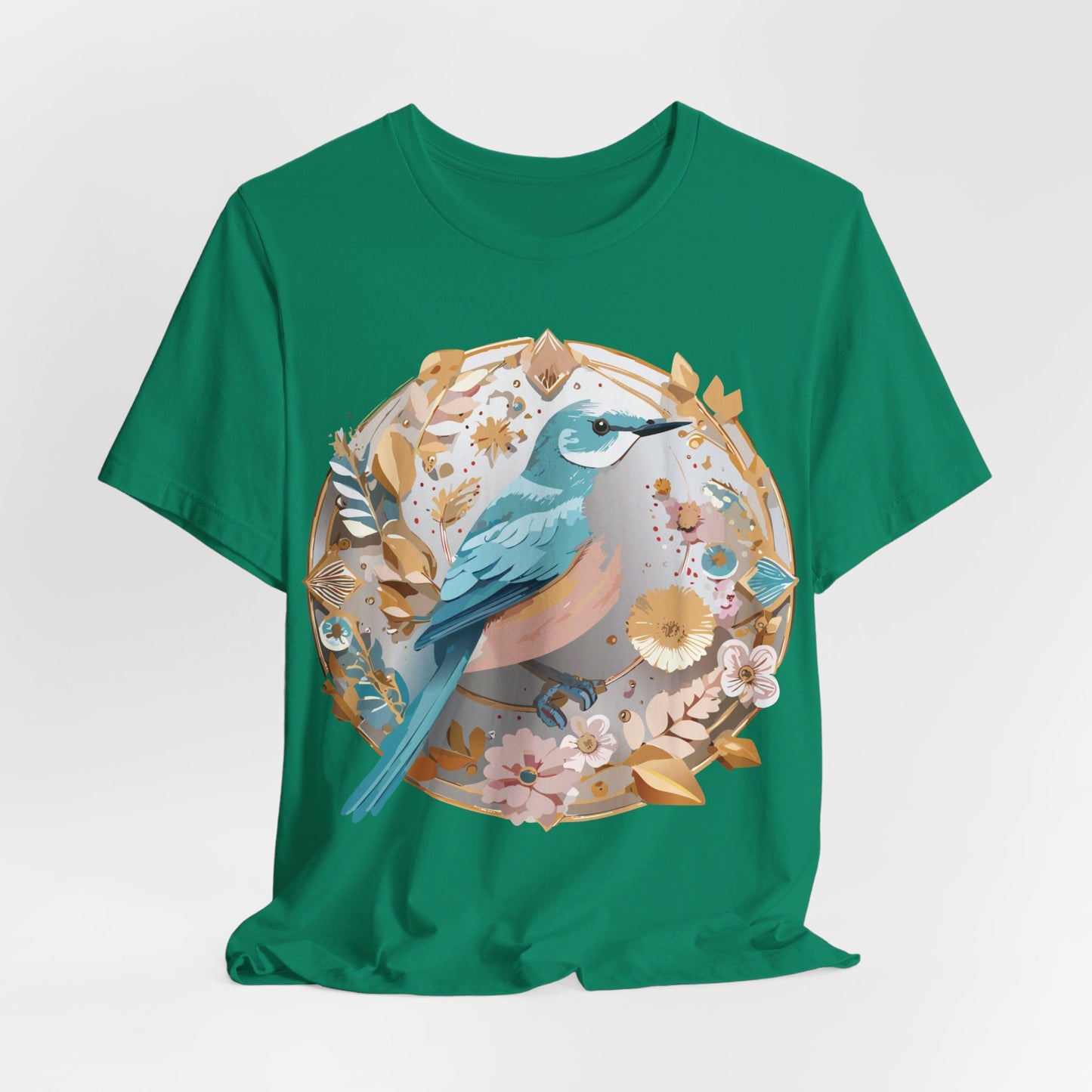 Natural Cotton Tee Shirt - Medallion Collection Printify