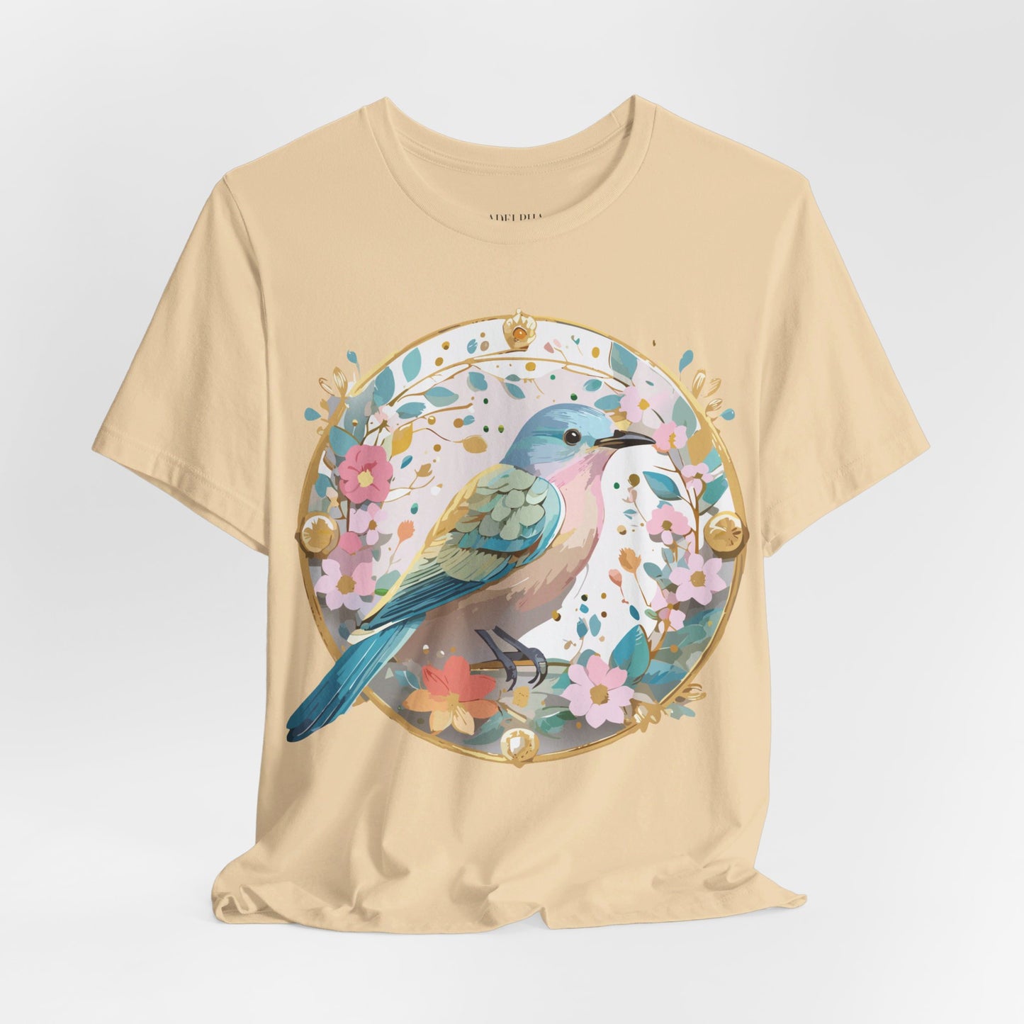Natural Cotton Tee Shirt - Medallion Collection Printify