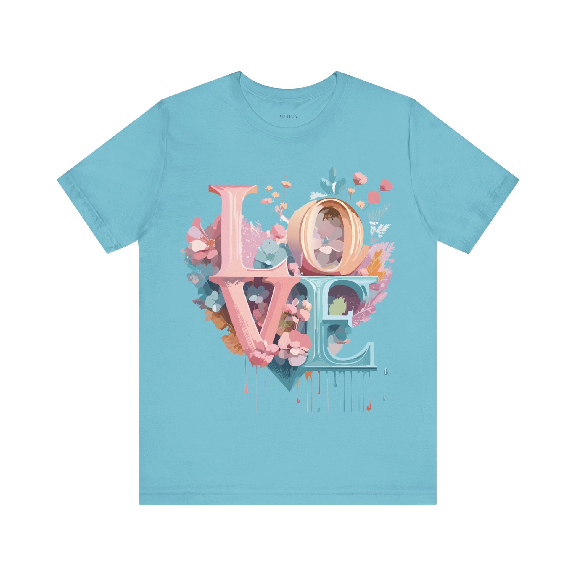 Natural Cotton Tee Shirt - Love story Collection Printify