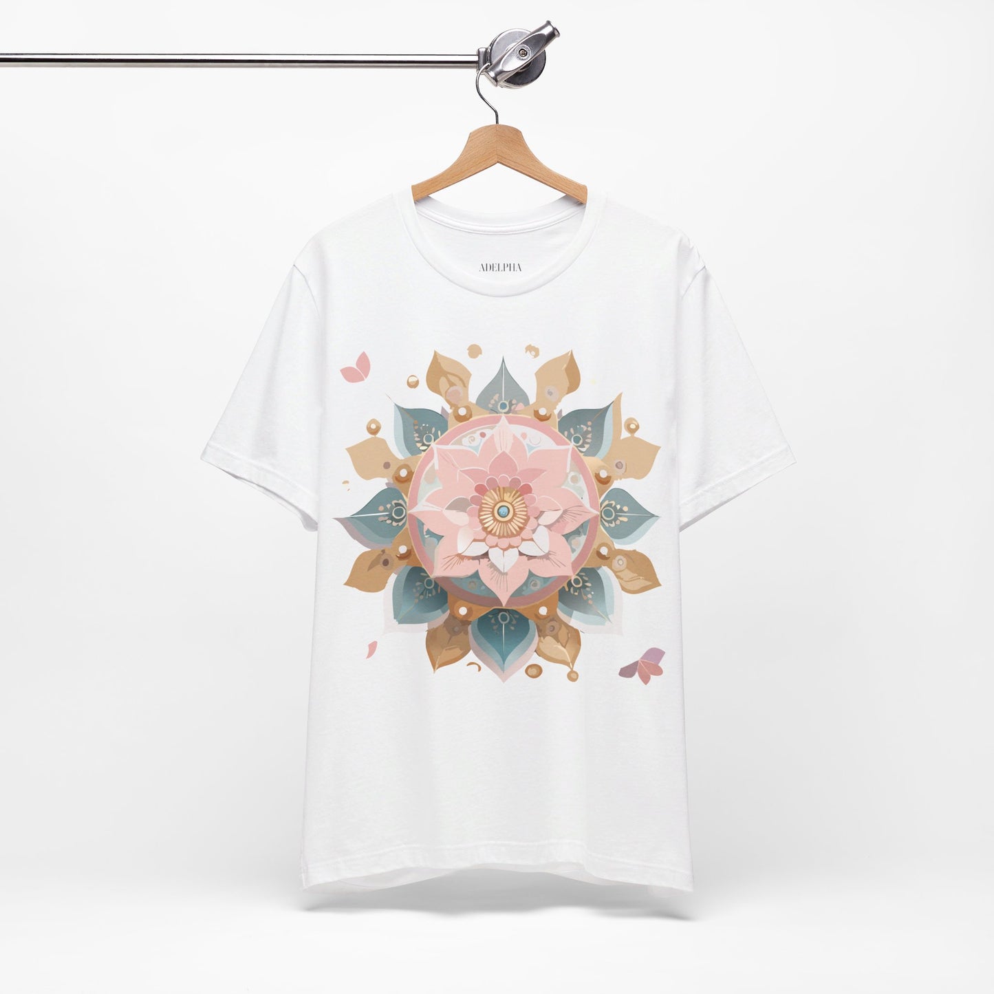 Natural Cotton Tee Shirt - Medallion Collection Printify