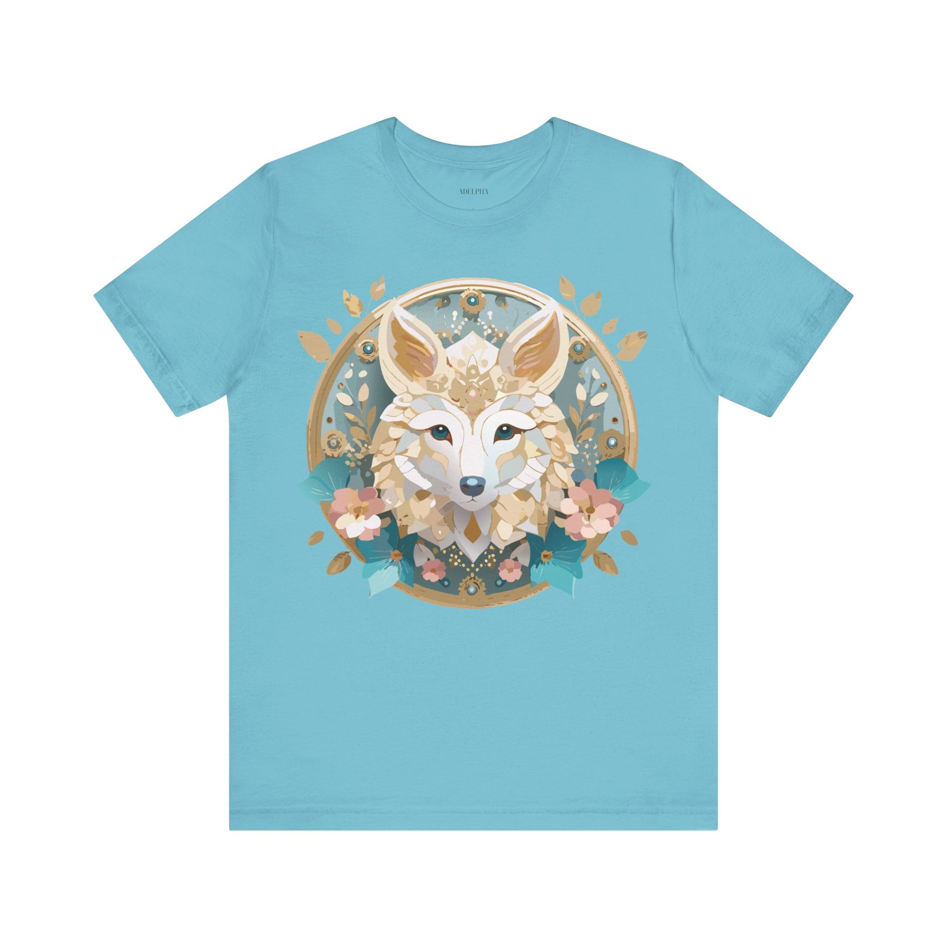Natural Cotton Tee Shirt - Medallion Collection Printify