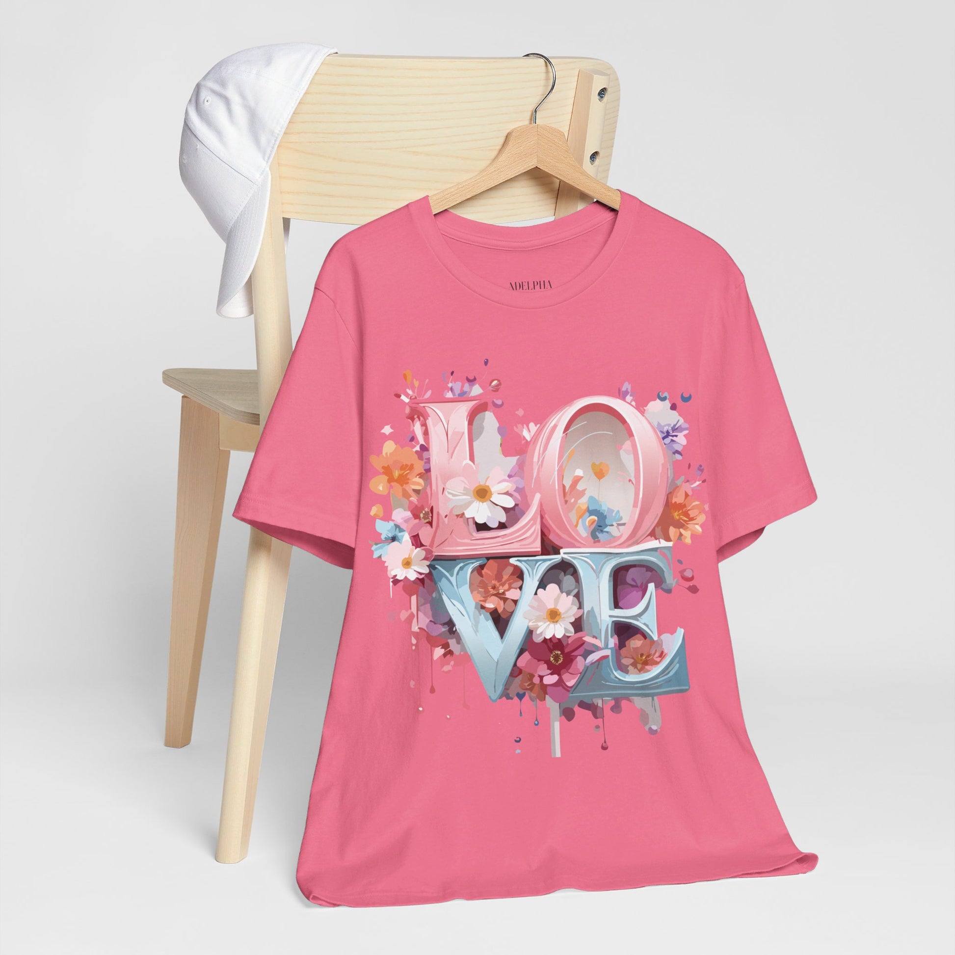 Natural Cotton Tee Shirt - Love story Collection Printify