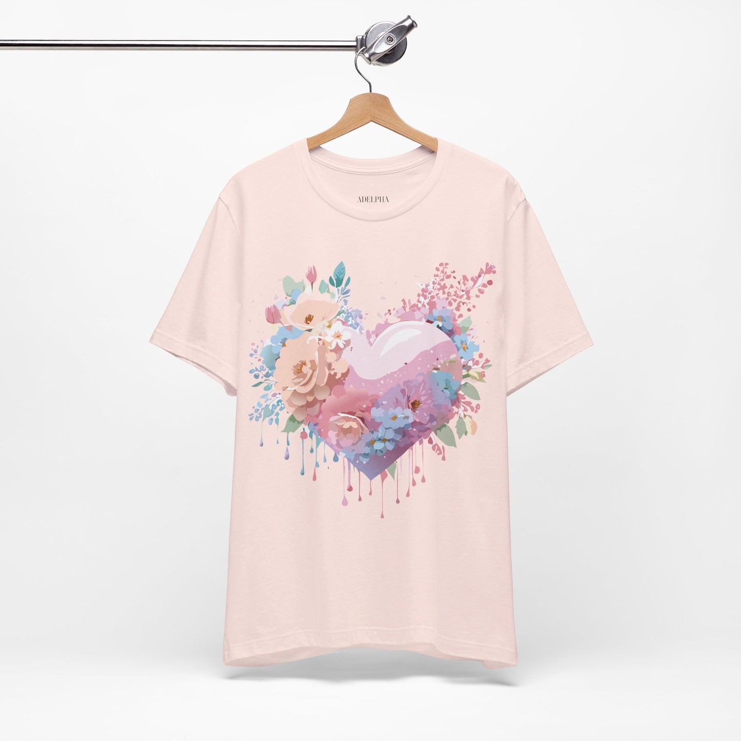 Natural Cotton Tee Shirt - Love story Collection Printify