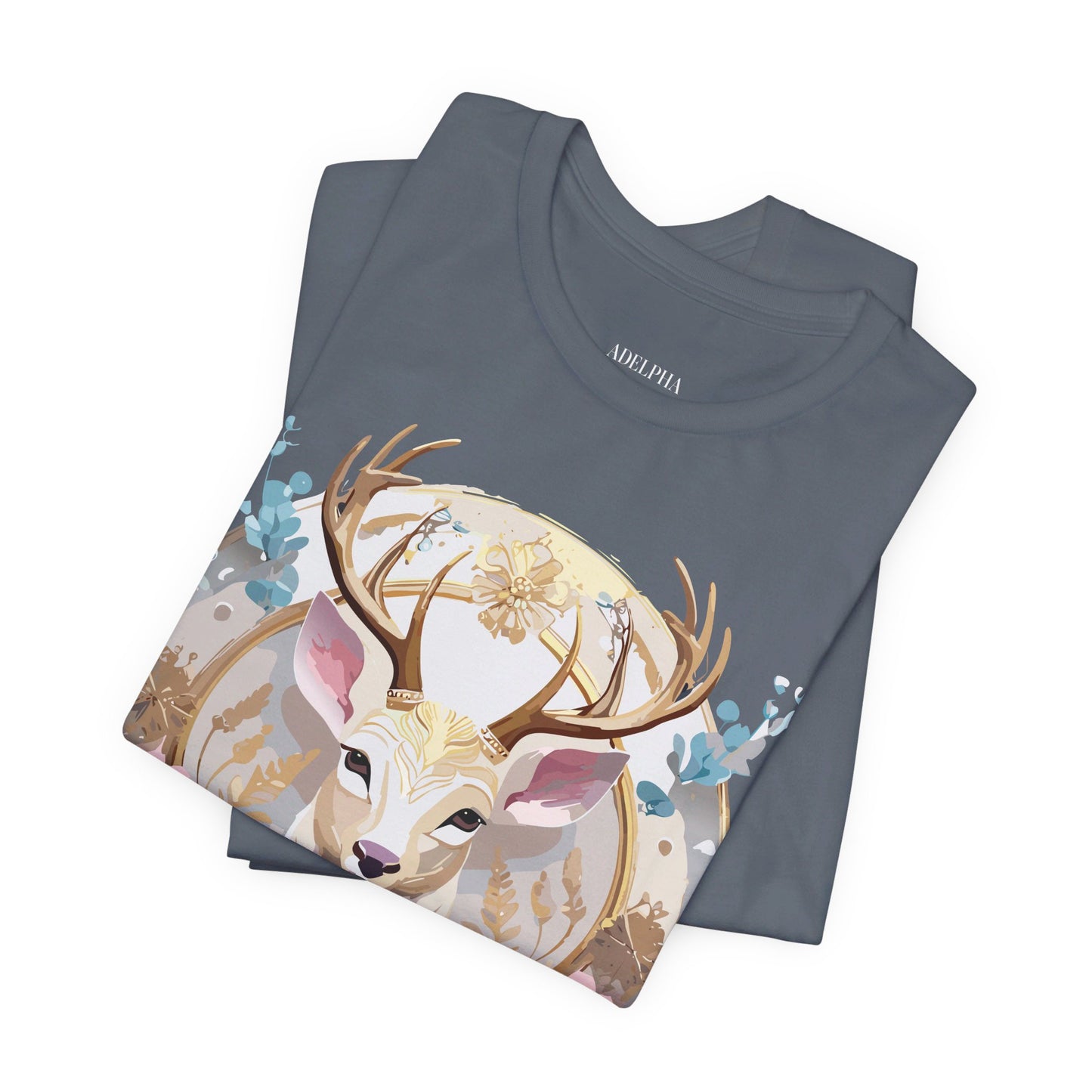 Natural Cotton Tee Shirt - Medallion Collection Printify
