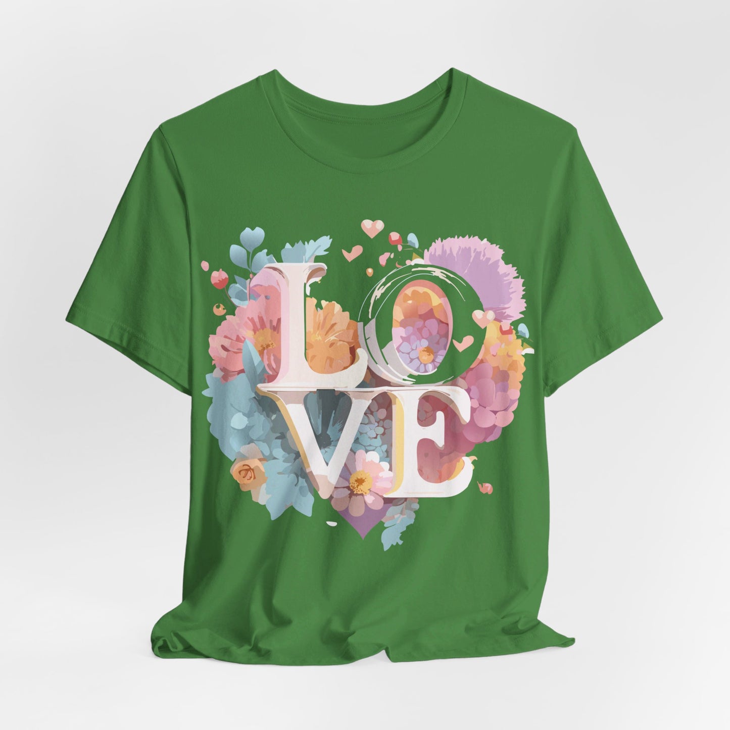 Natural Cotton Tee Shirt - Love Story Collection Printify
