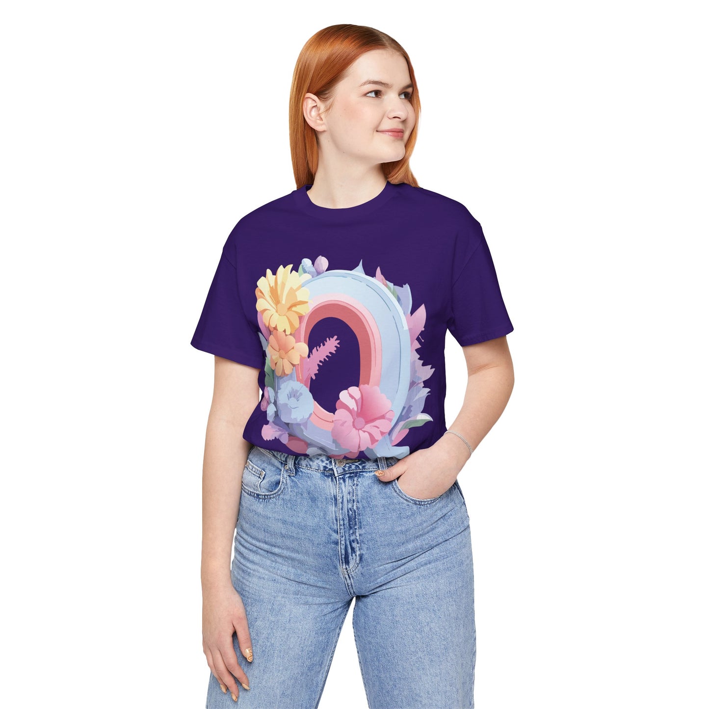 Letter Shirt, Letter Q Shirt - ADELPHA