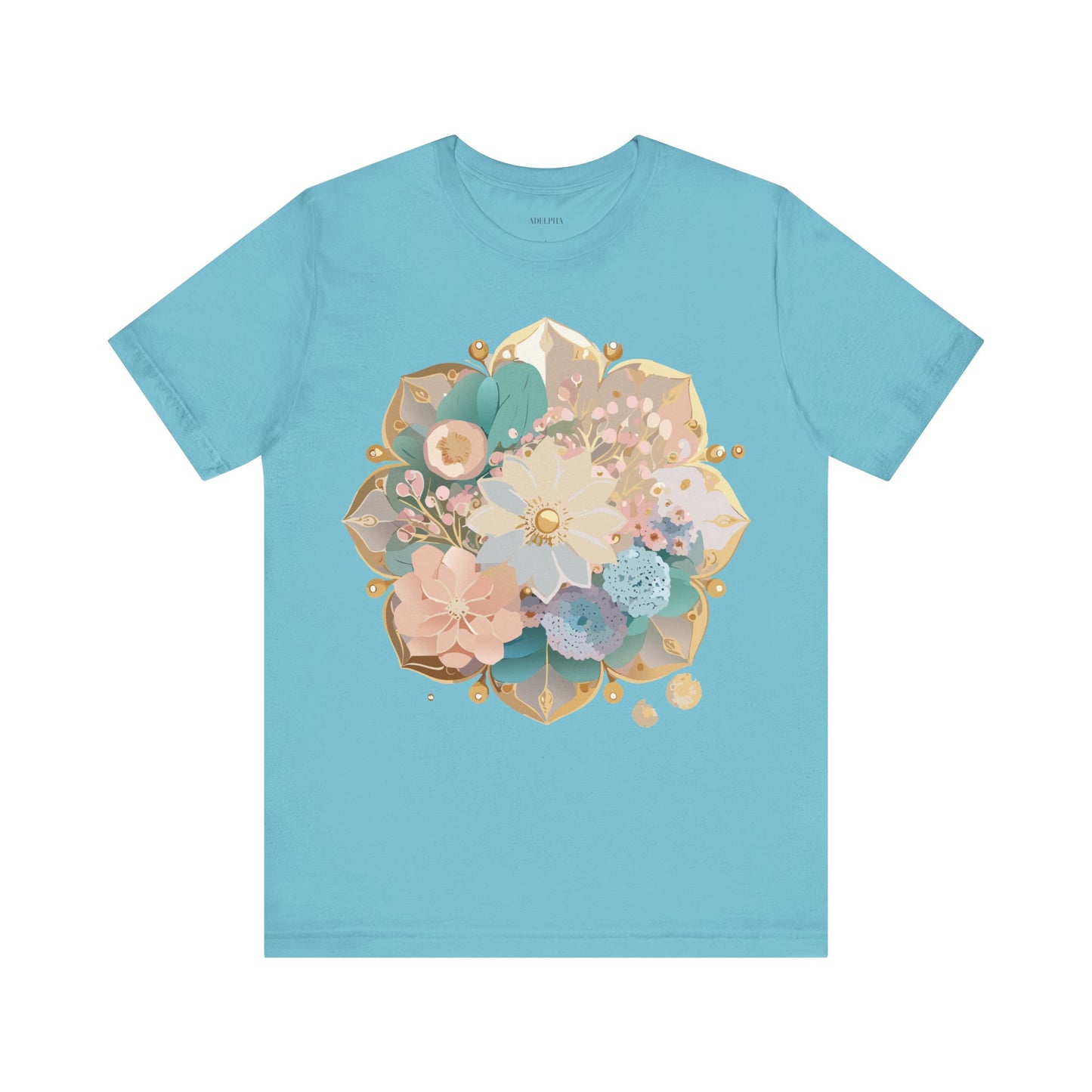 Natural Cotton Tee Shirt - Medallion Collection Printify