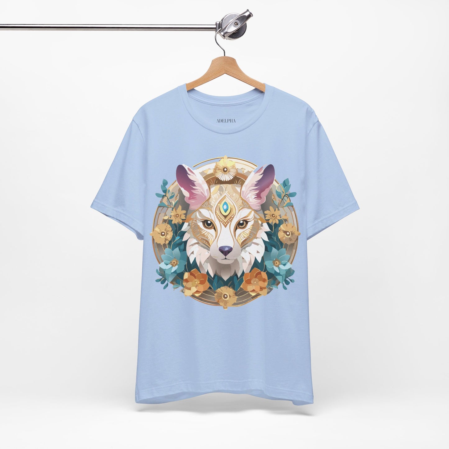 Natural Cotton Tee Shirt - Medallion Collection Printify