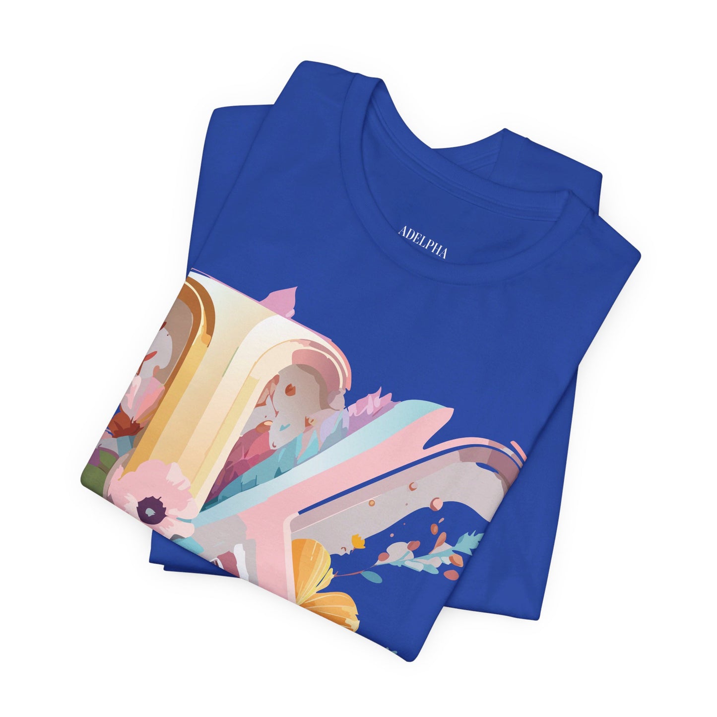 Natural Cotton Tee Shirt - Letters Collection - K Printify