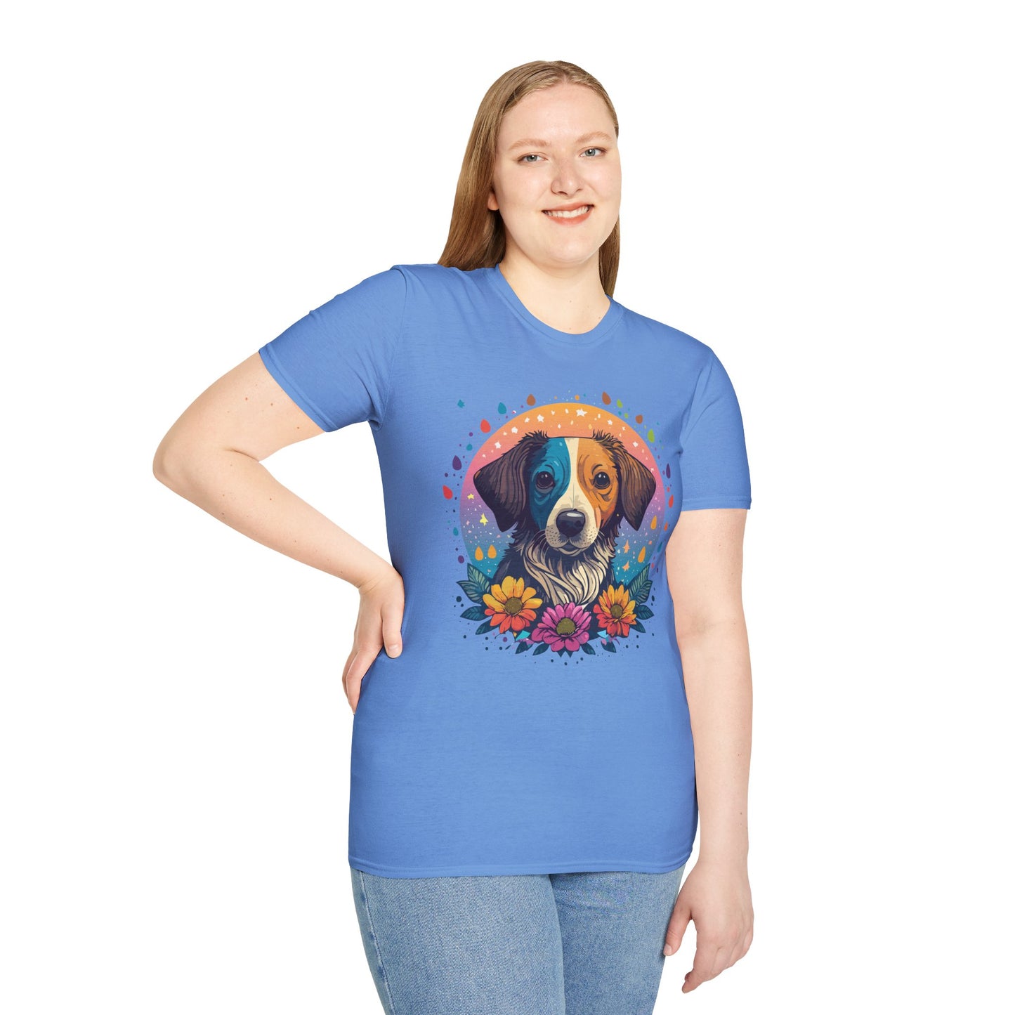 Dog Shirt, Shirt with Dog, Animal Tee, Shirt with Animals