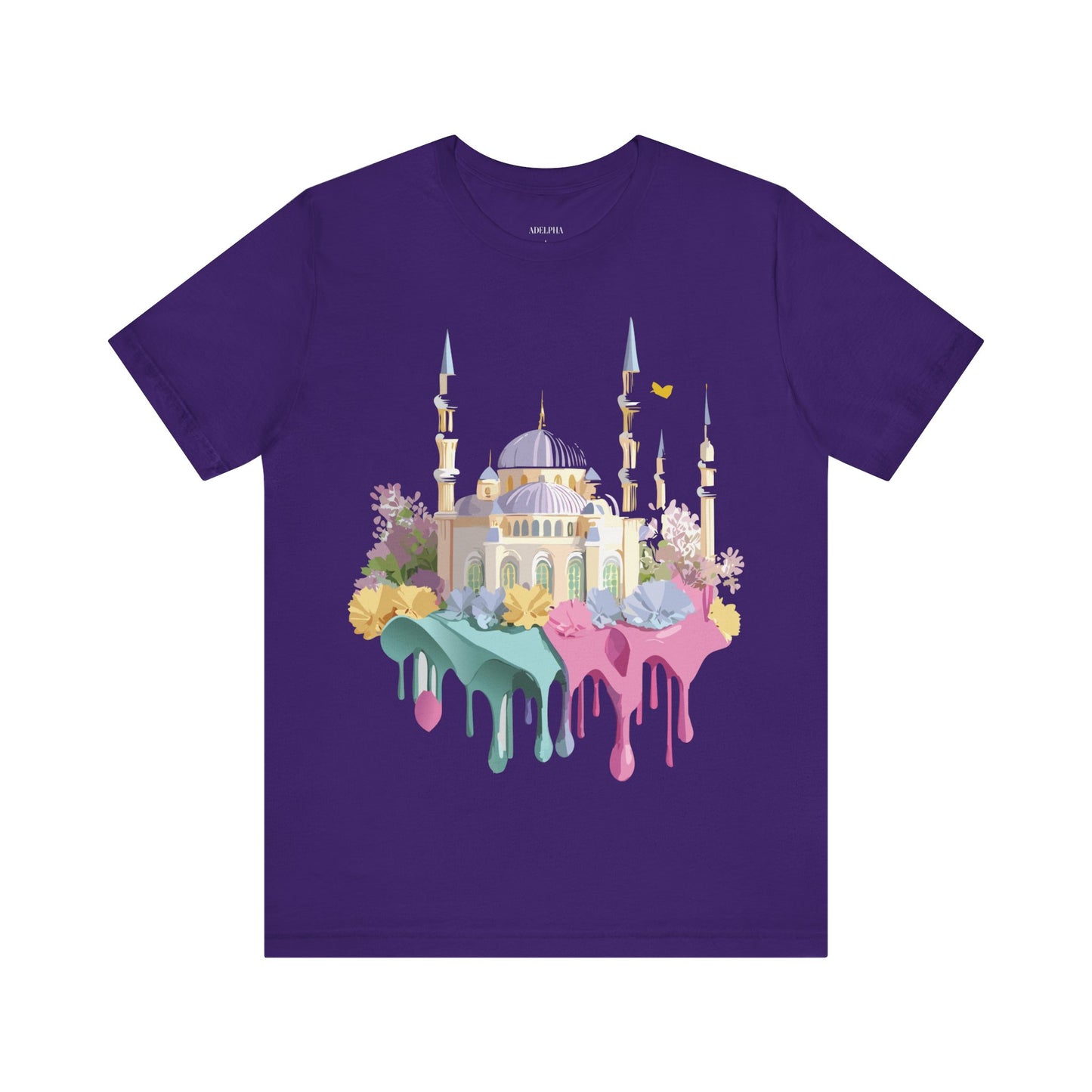 Natural Cotton Tee Shirt - Istanbul, Turkey Printify