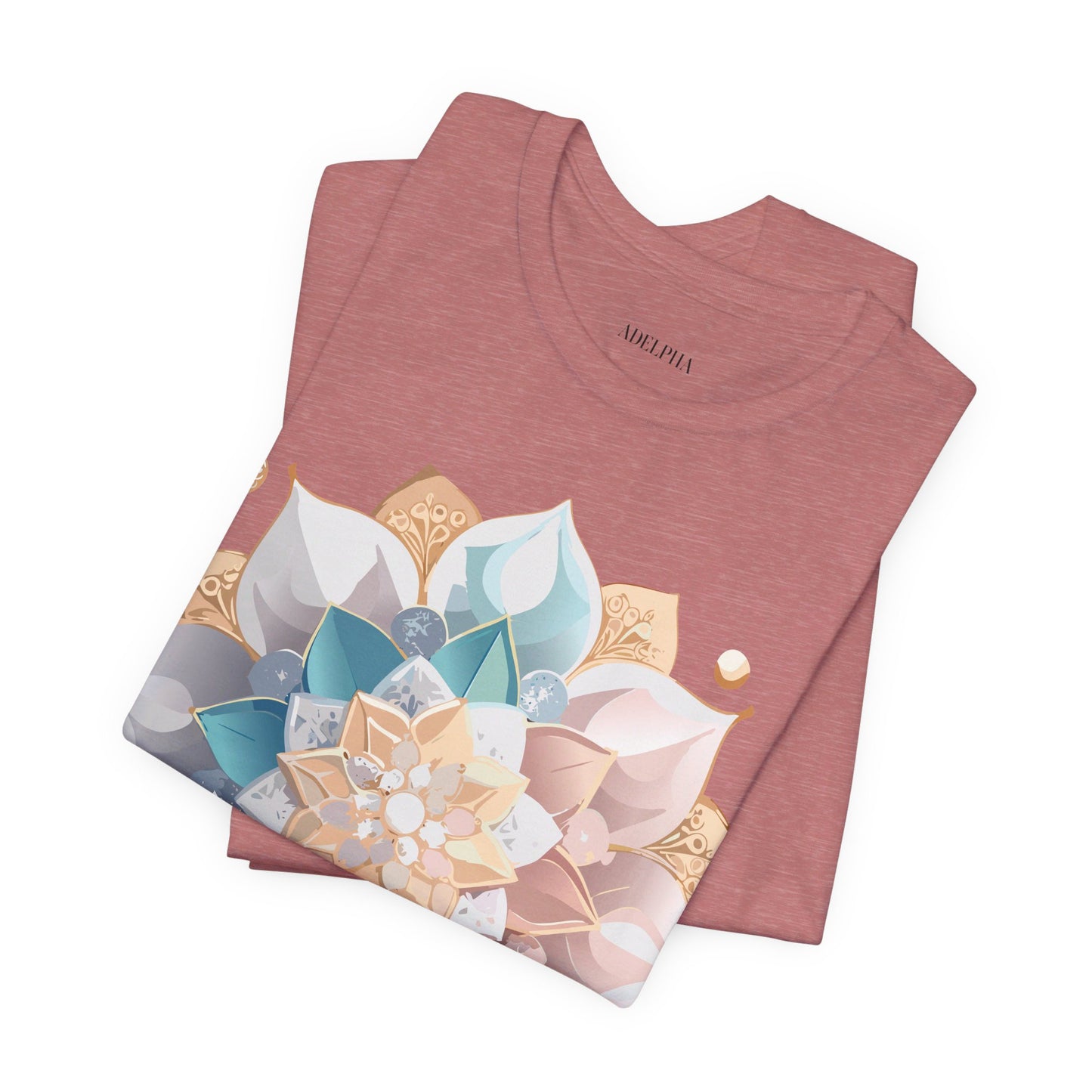 Natural Cotton Tee Shirt - Medallion Collection Printify