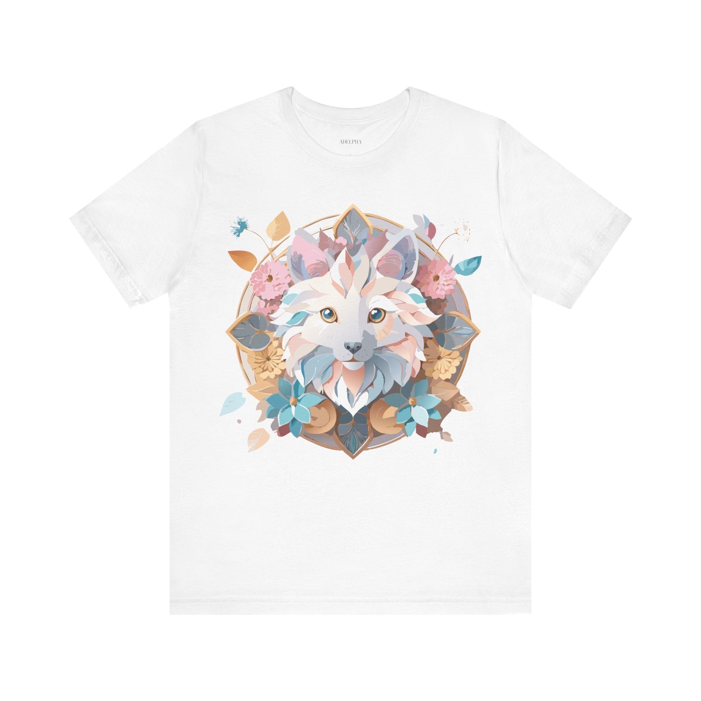 Natural Cotton Tee Shirt - Medallion Collection Printify