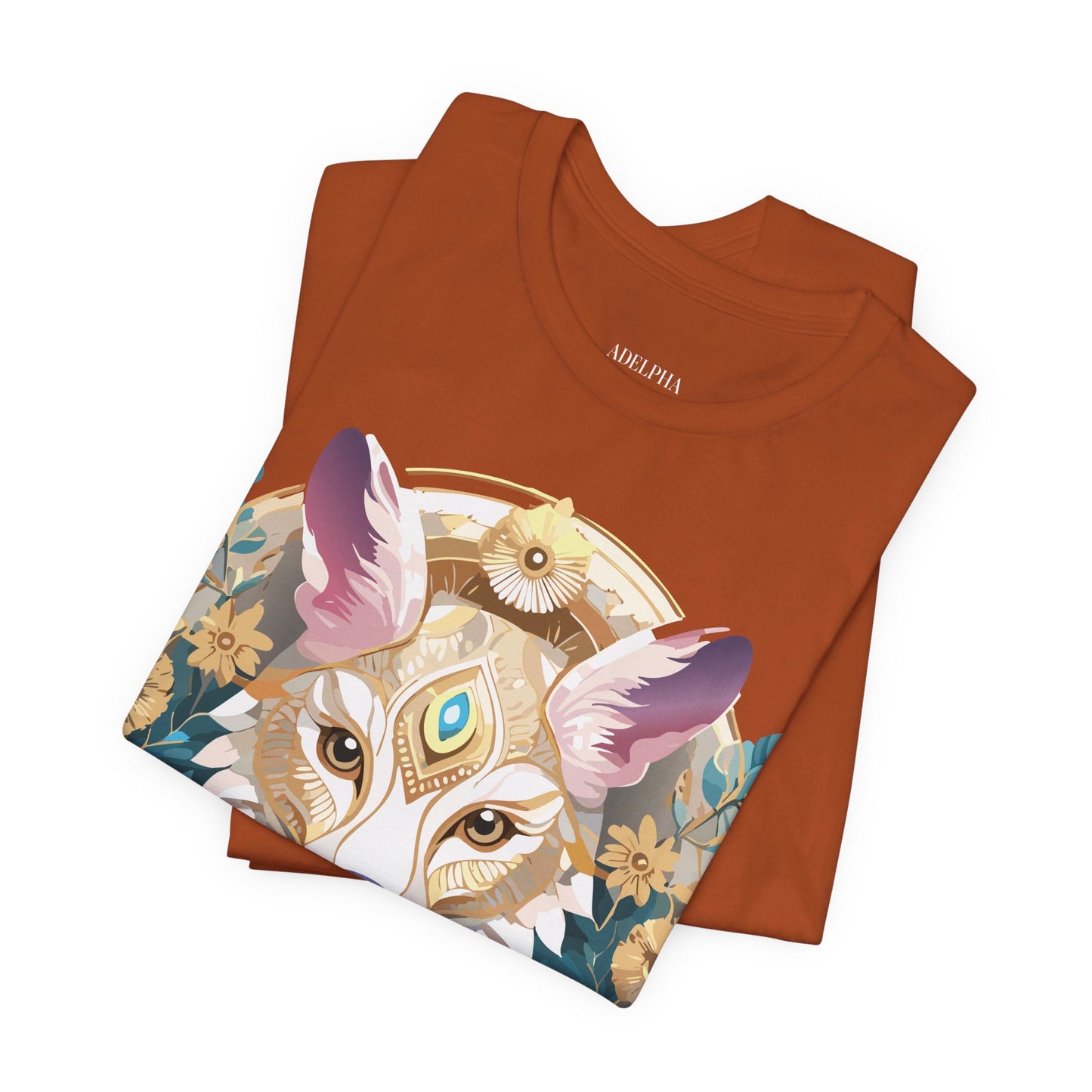 Natural Cotton Tee Shirt - Medallion Collection Printify