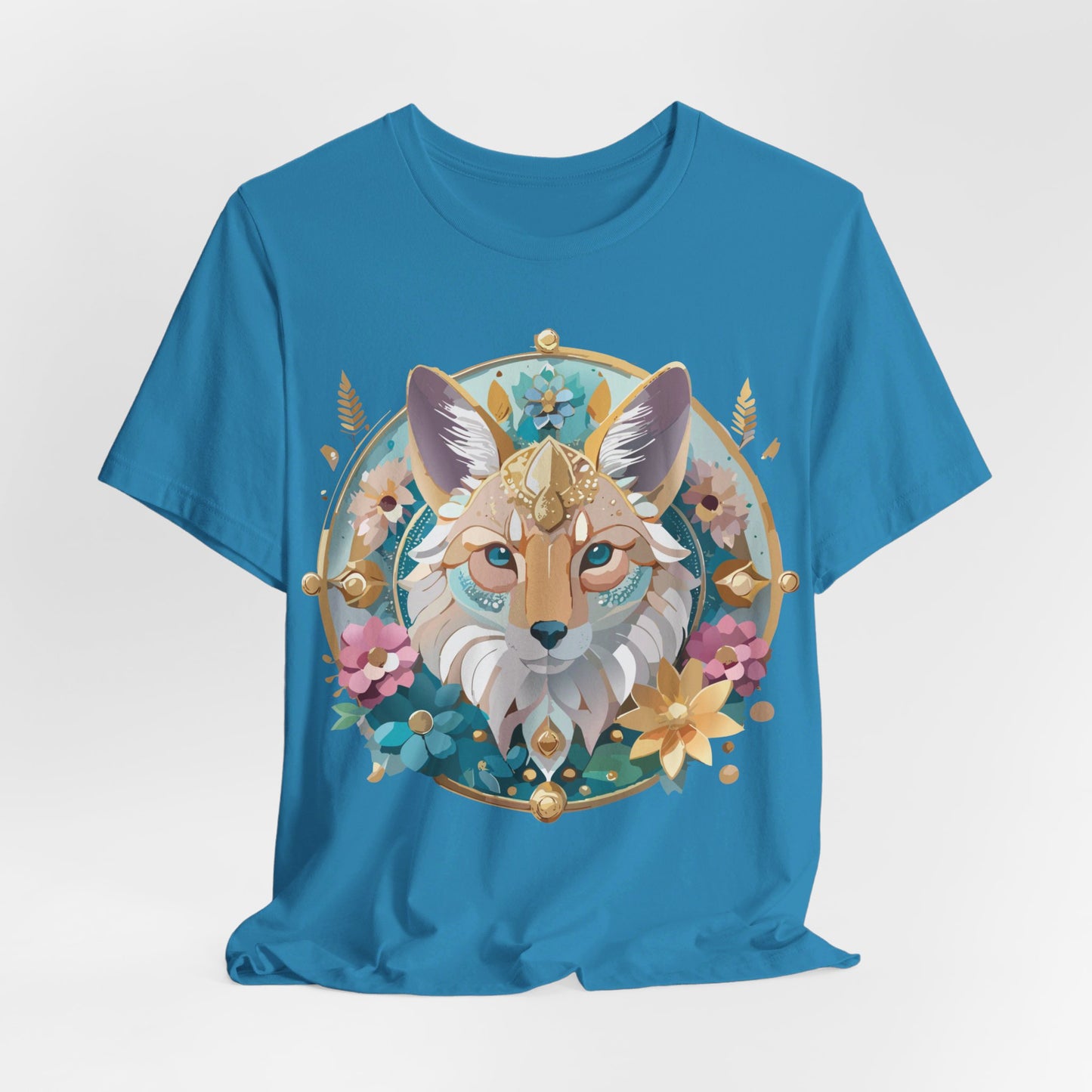 Natural Cotton Tee Shirt - Medallion Collection Printify