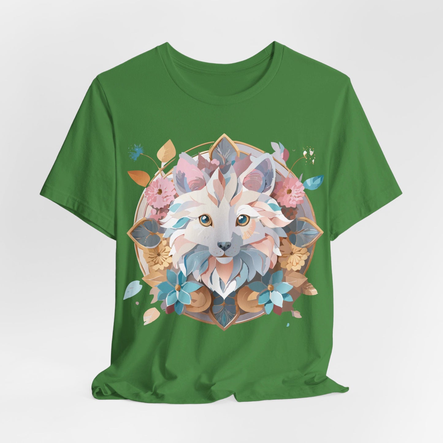 Natural Cotton Tee Shirt - Medallion Collection Printify