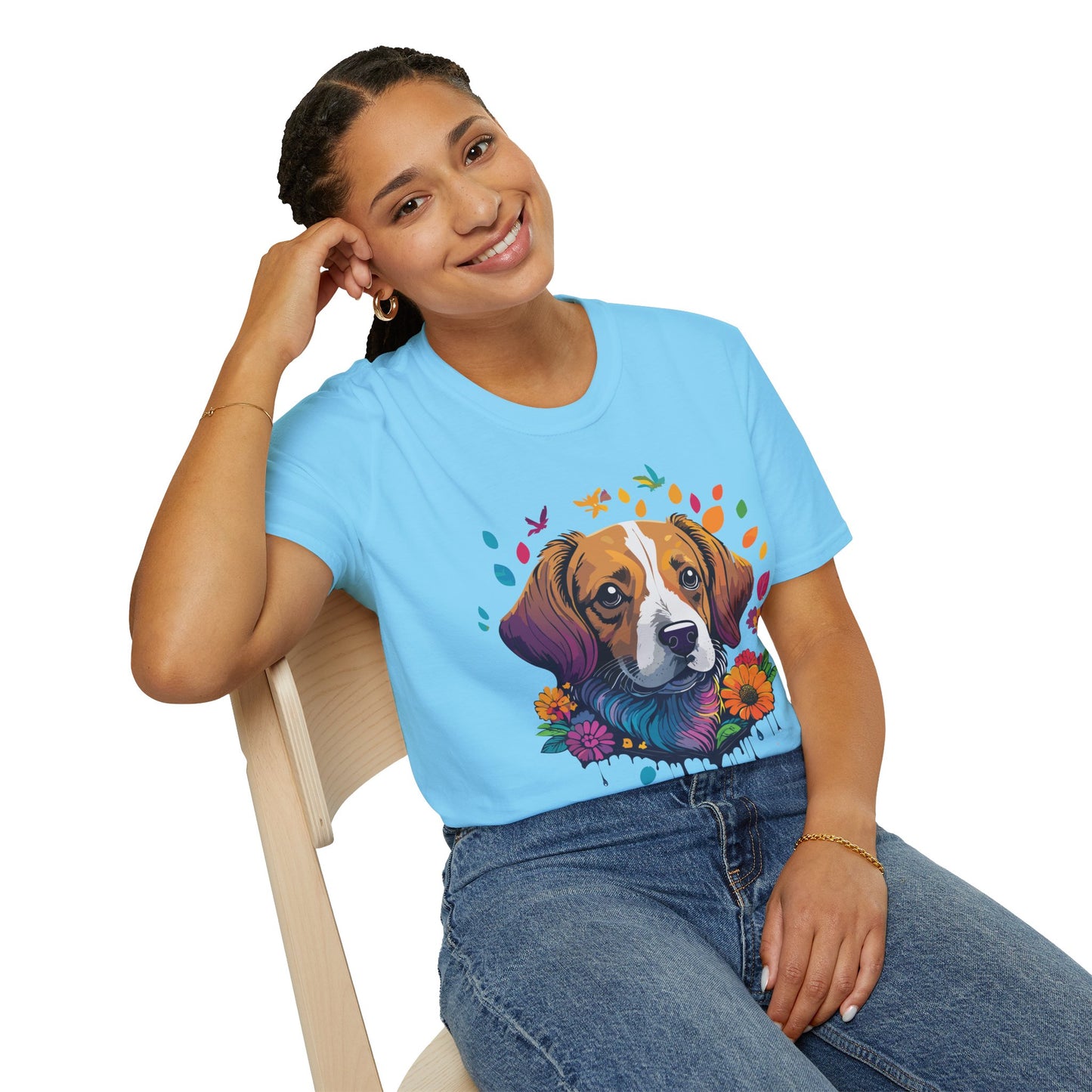 Dog Shirt, Shirt with Dog, Animal Tee, Shirt with Animals