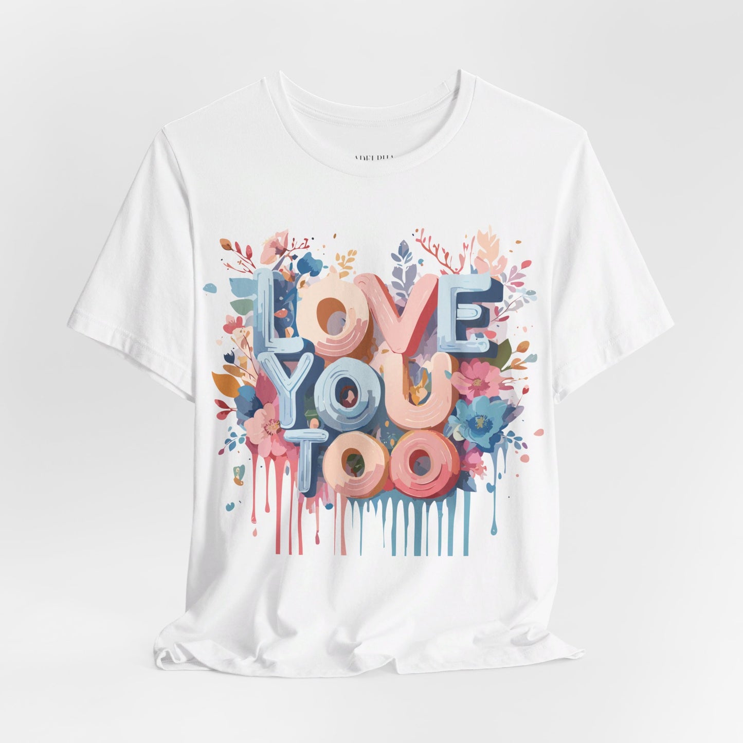 Natural Cotton Tee Shirt - Love story Collection Printify