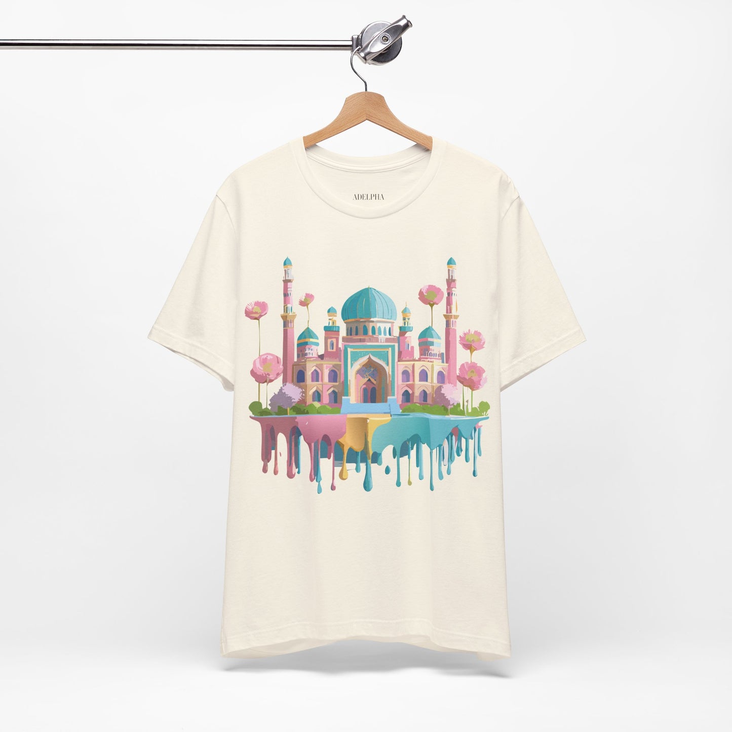 Natural Cotton Tee Shirt - Tashkent, Uzbekistan Printify