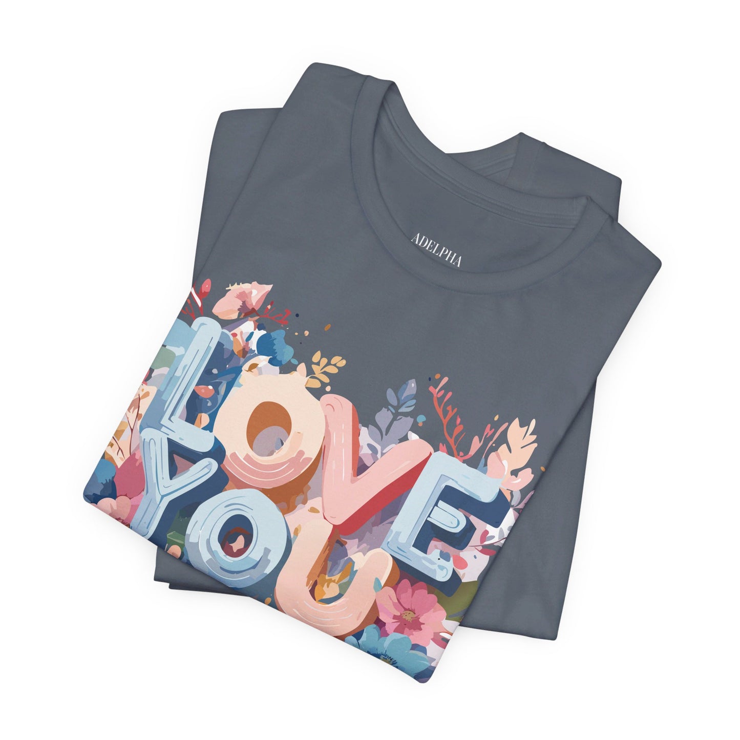 Natural Cotton Tee Shirt - Love Story Collection Printify