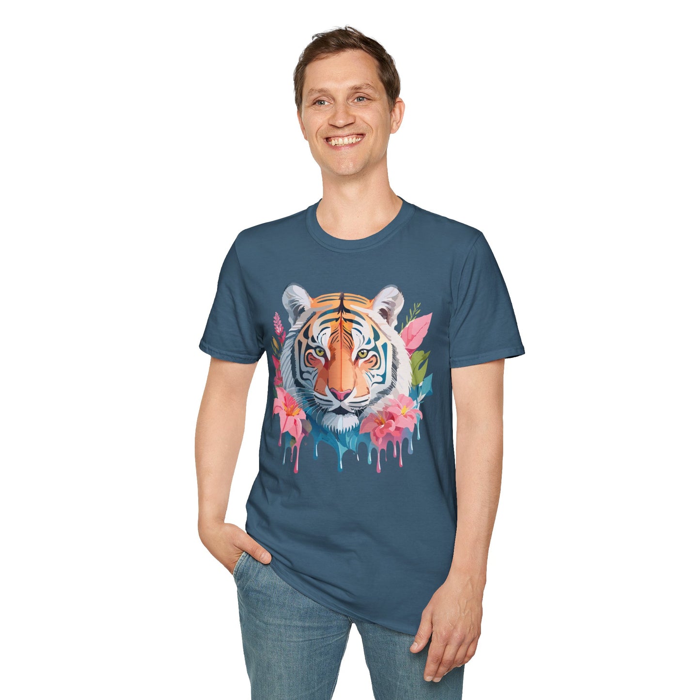 Tiger Shirt, Shirt with Tiger, Animal Tee, Shirt with Animals