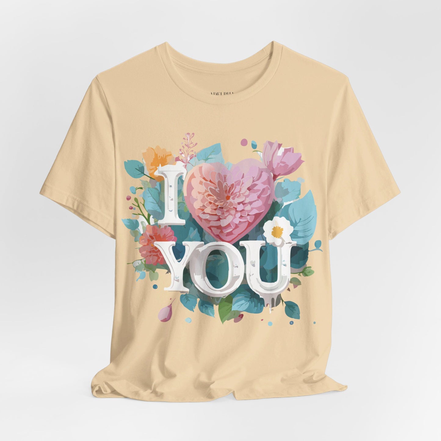 Natural Cotton Tee Shirt - Love story Collection Printify