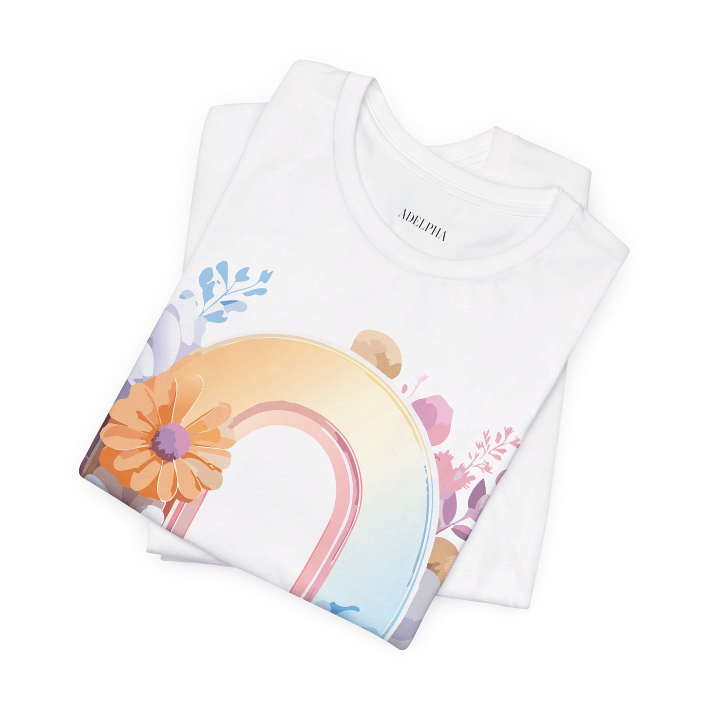 Natural Cotton Tee Shirt - Letters Collection - O Printify