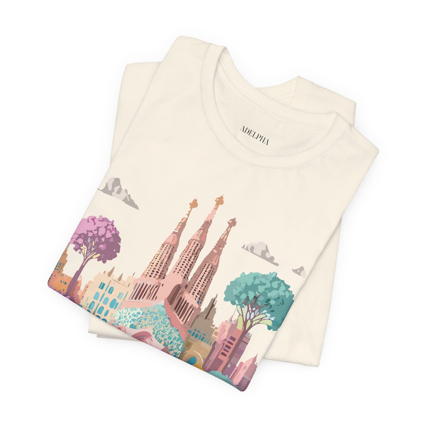 Tourist Shirt, Shirt with Barcelona - ADELPHA