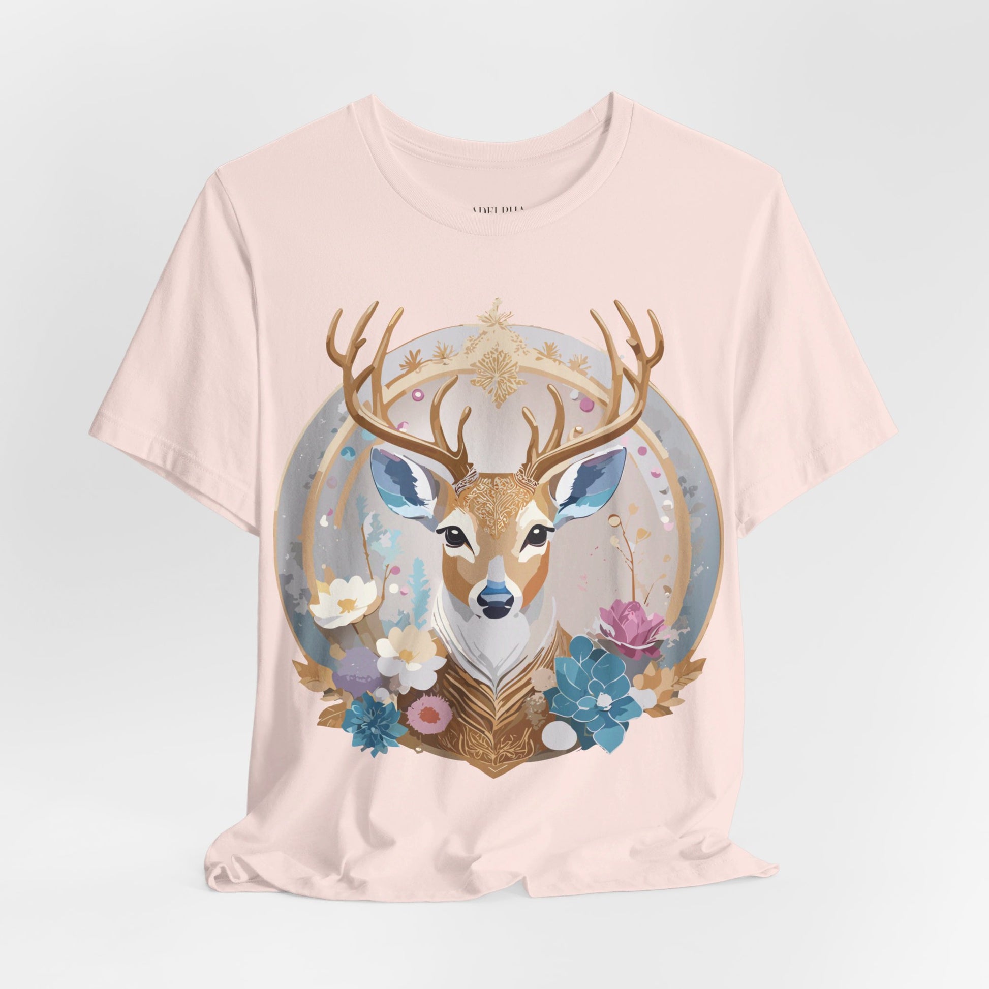 Natural Cotton Tee Shirt - Medallion Collection Printify