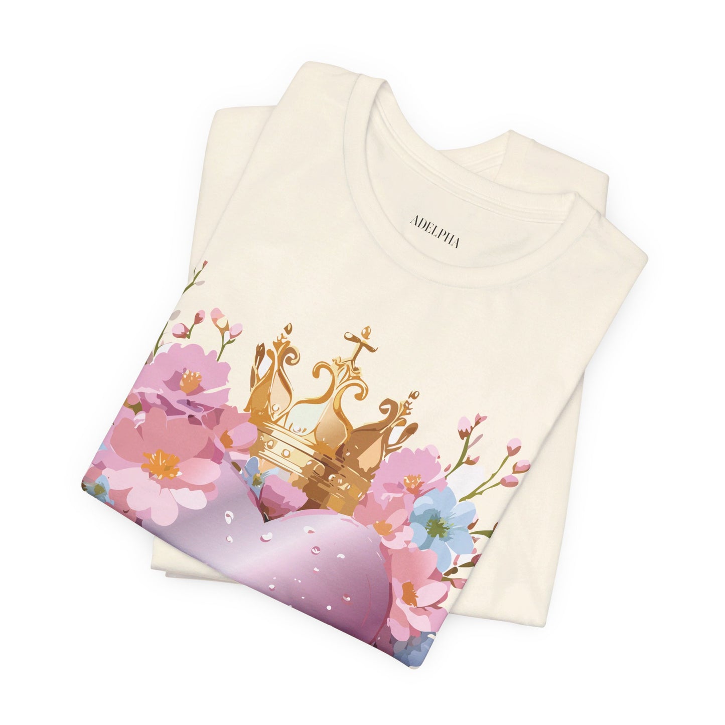 Natural Cotton Tee Shirt - Love story Collection Printify