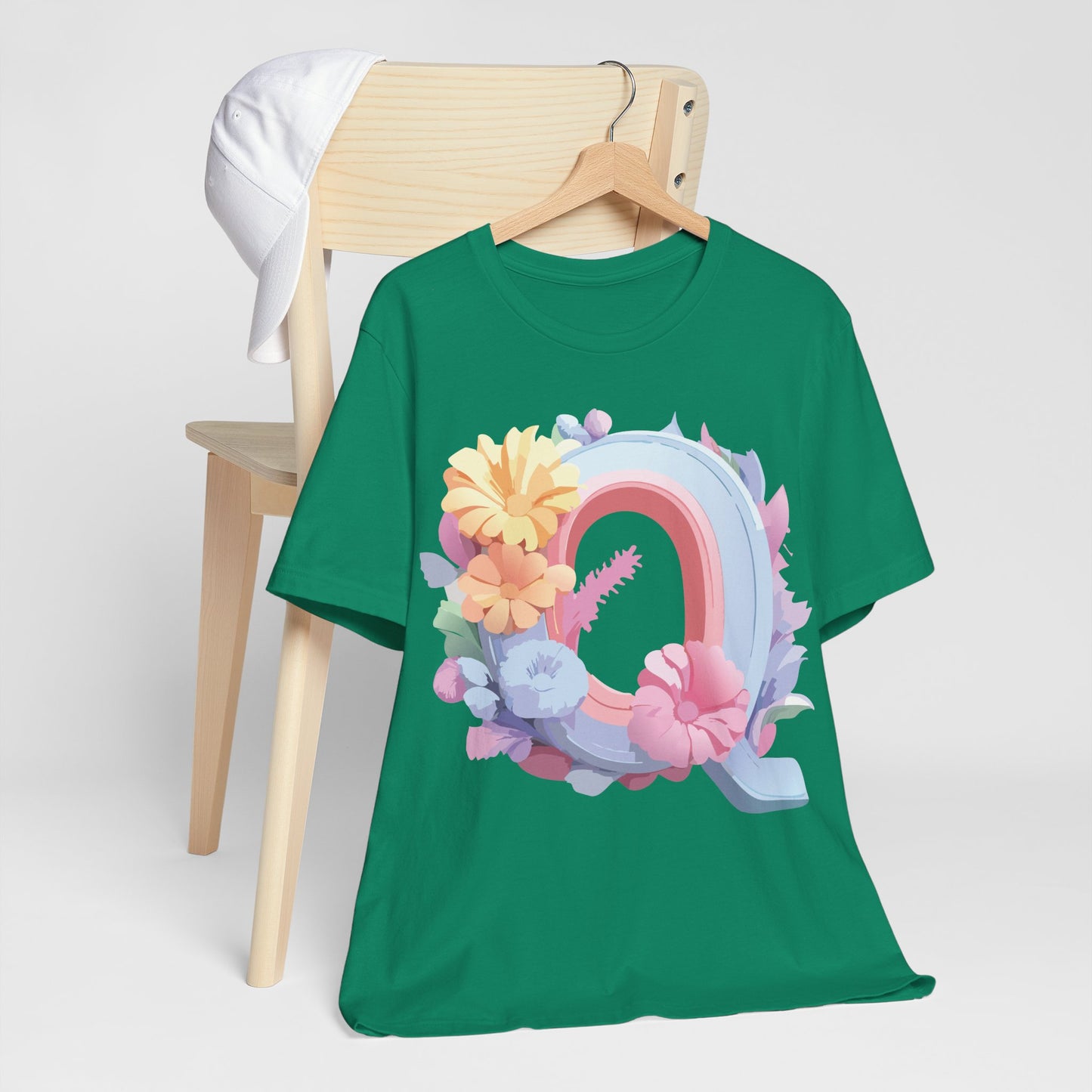 Letter Shirt, Letter Q Shirt - ADELPHA