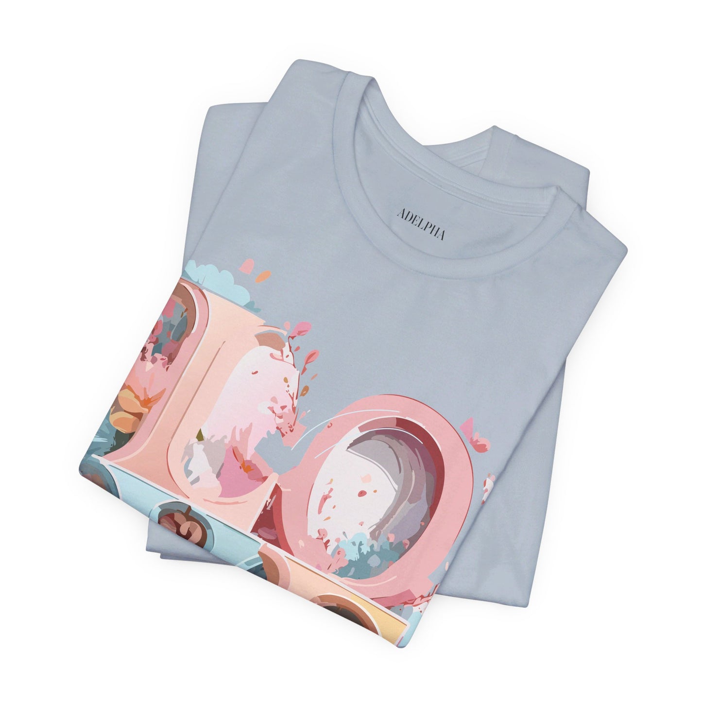 Natural Cotton Tee Shirt - Love story Collection Printify