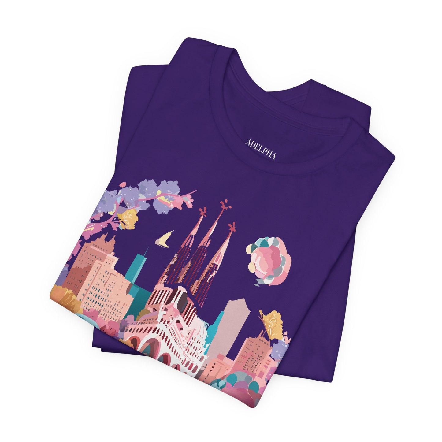 Tourist Shirt, Shirt with Barcelona - ADELPHA