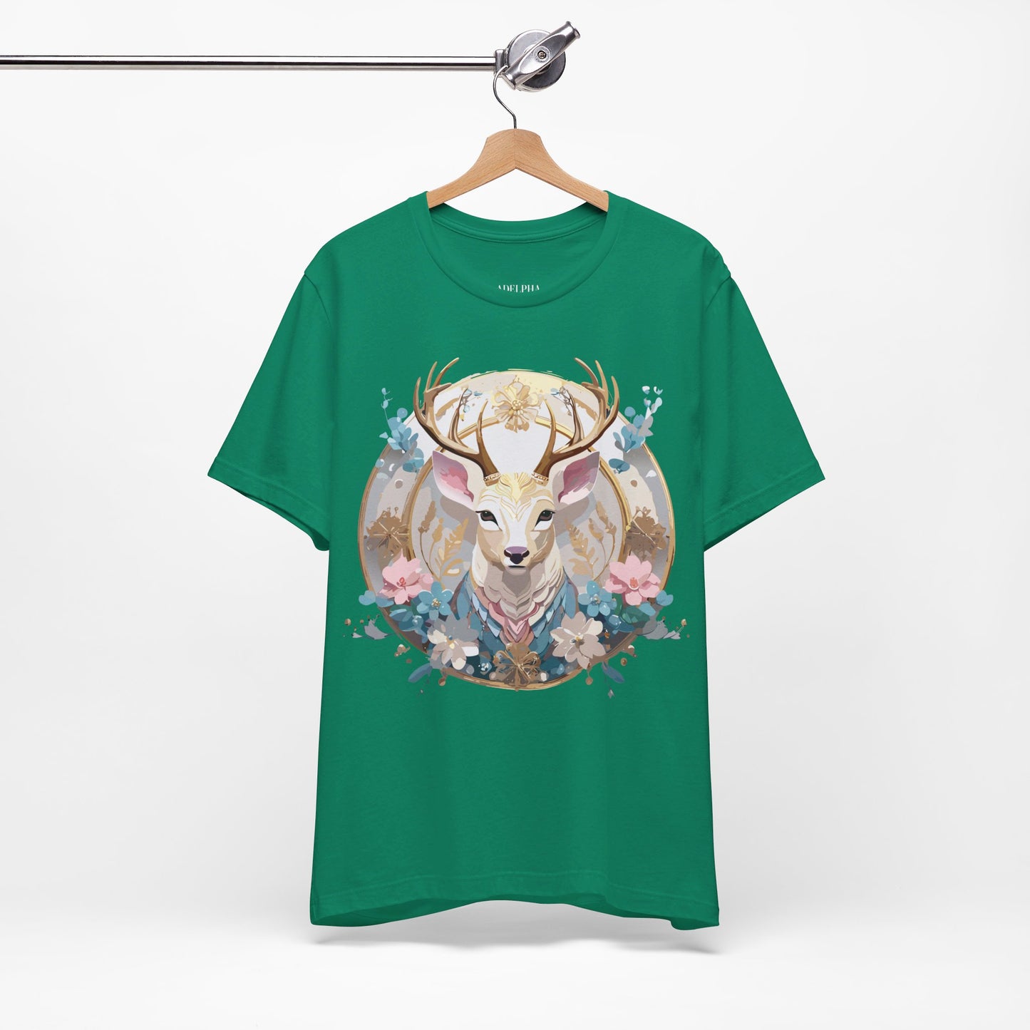 Natural Cotton Tee Shirt - Medallion Collection Printify
