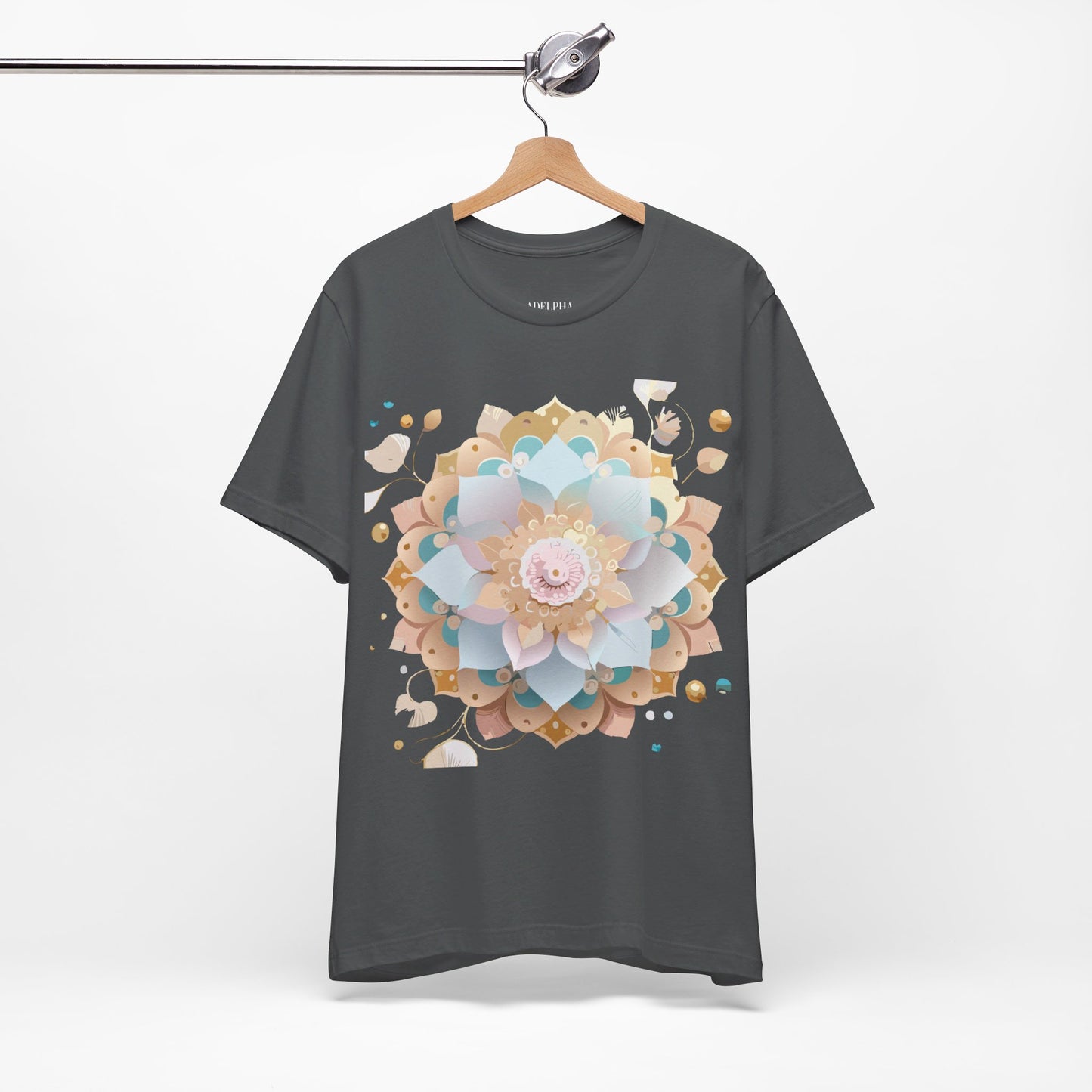 Natural Cotton Tee Shirt - Medallion Collection Printify