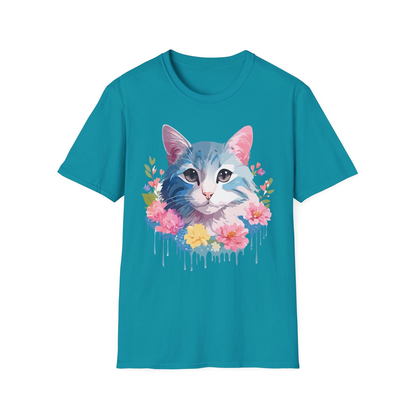Cat Shirt, Shirt with Cat, Cats Tee, Kitten Tee