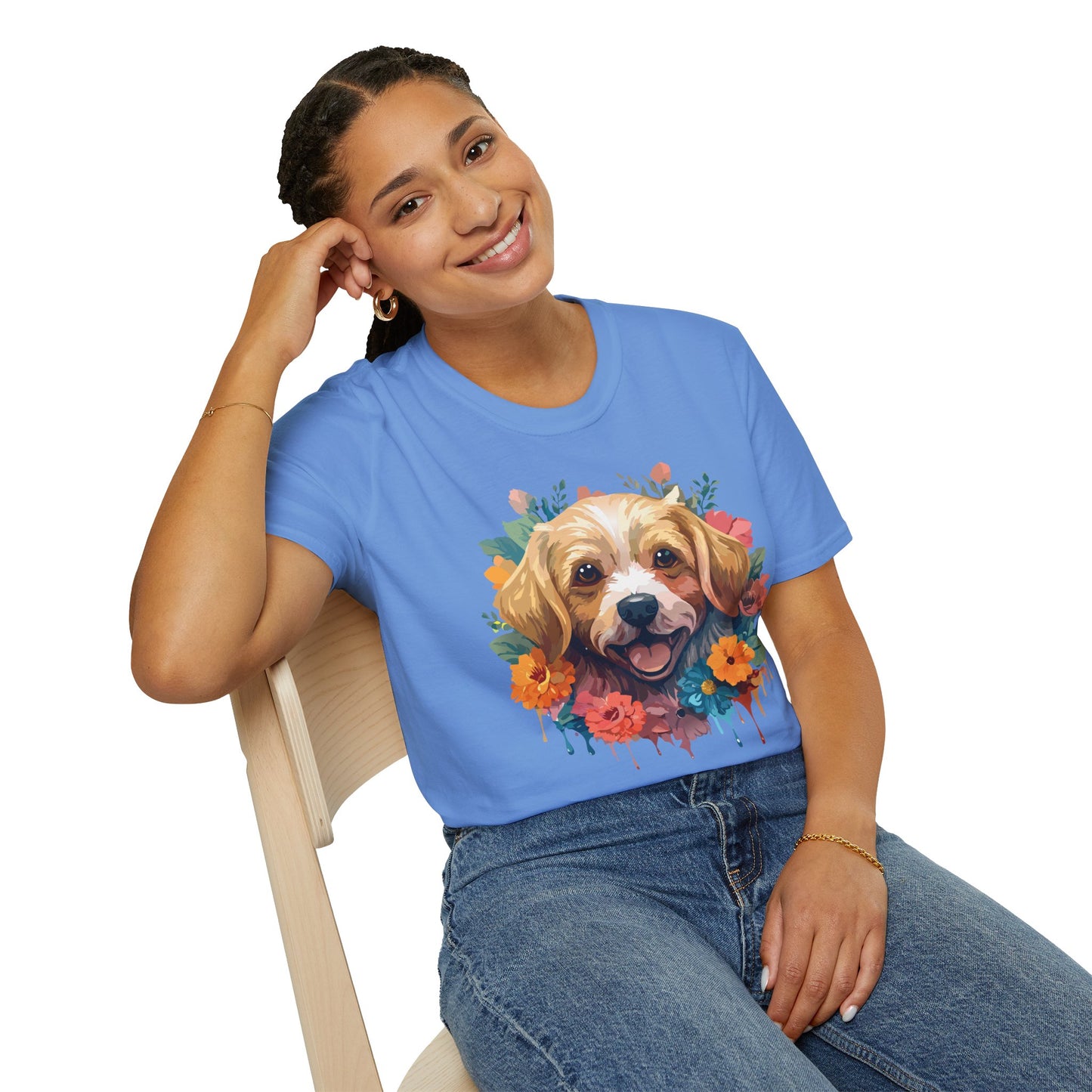 Dog Shirt, Shirt with Dog, Animal Tee, Shirt with Animals
