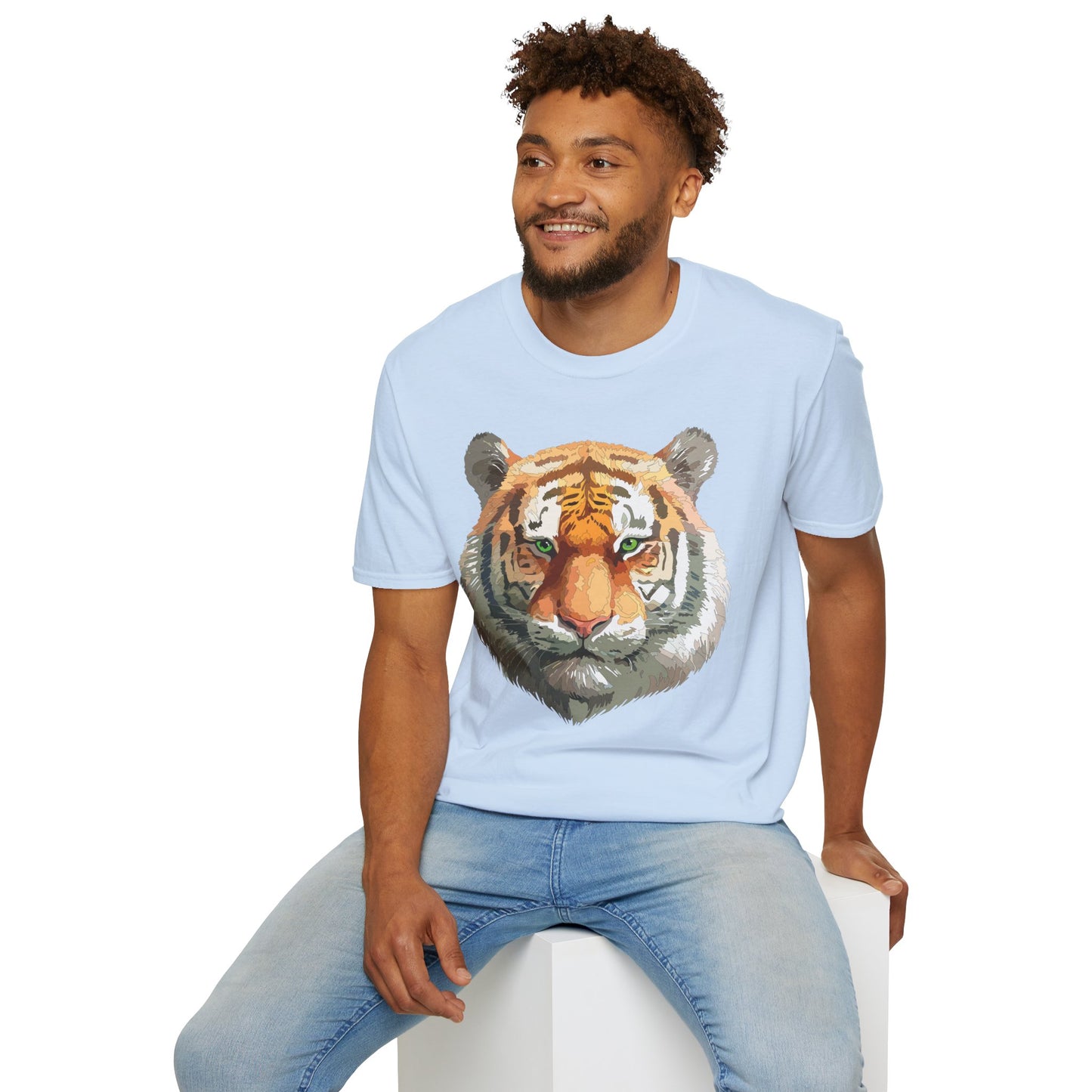 Tiger Shirt, Shirt with Tiger, Animal Tee, Shirt with Animals