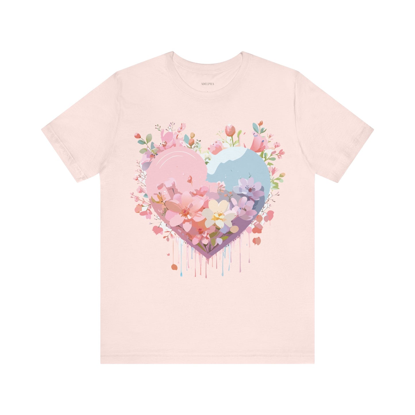 Natural Cotton Tee Shirt - Love story Collection Printify