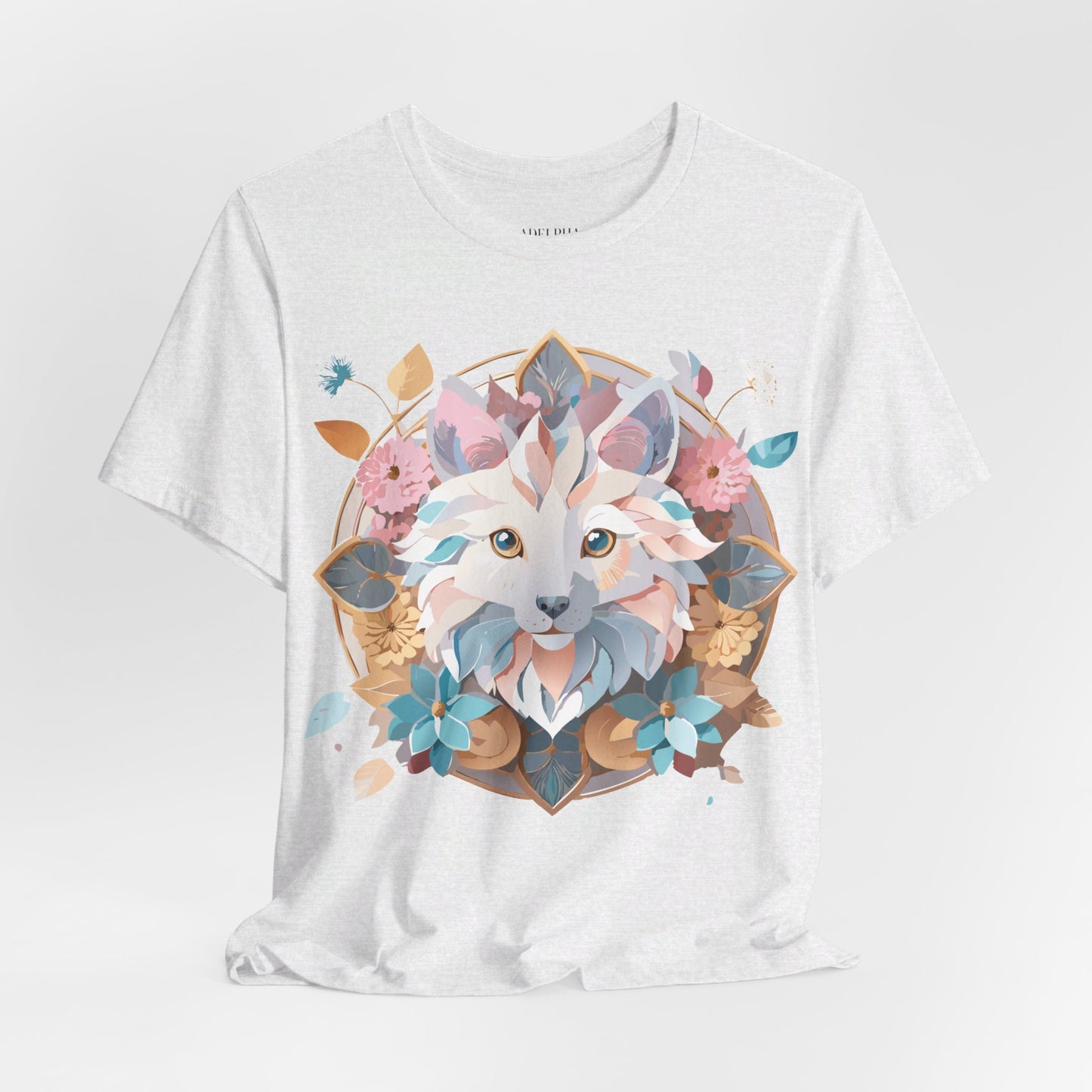 Natural Cotton Tee Shirt - Medallion Collection Printify
