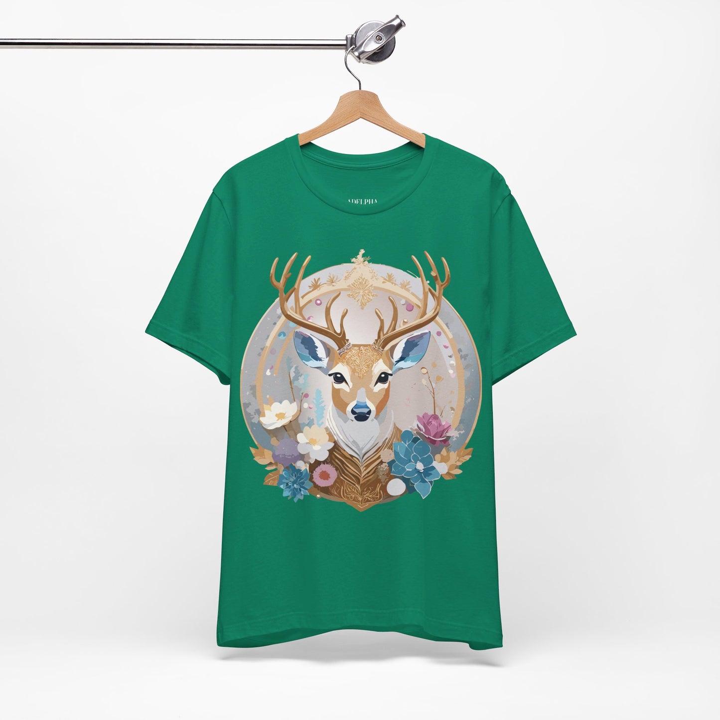 Natural Cotton Tee Shirt - Medallion Collection Printify